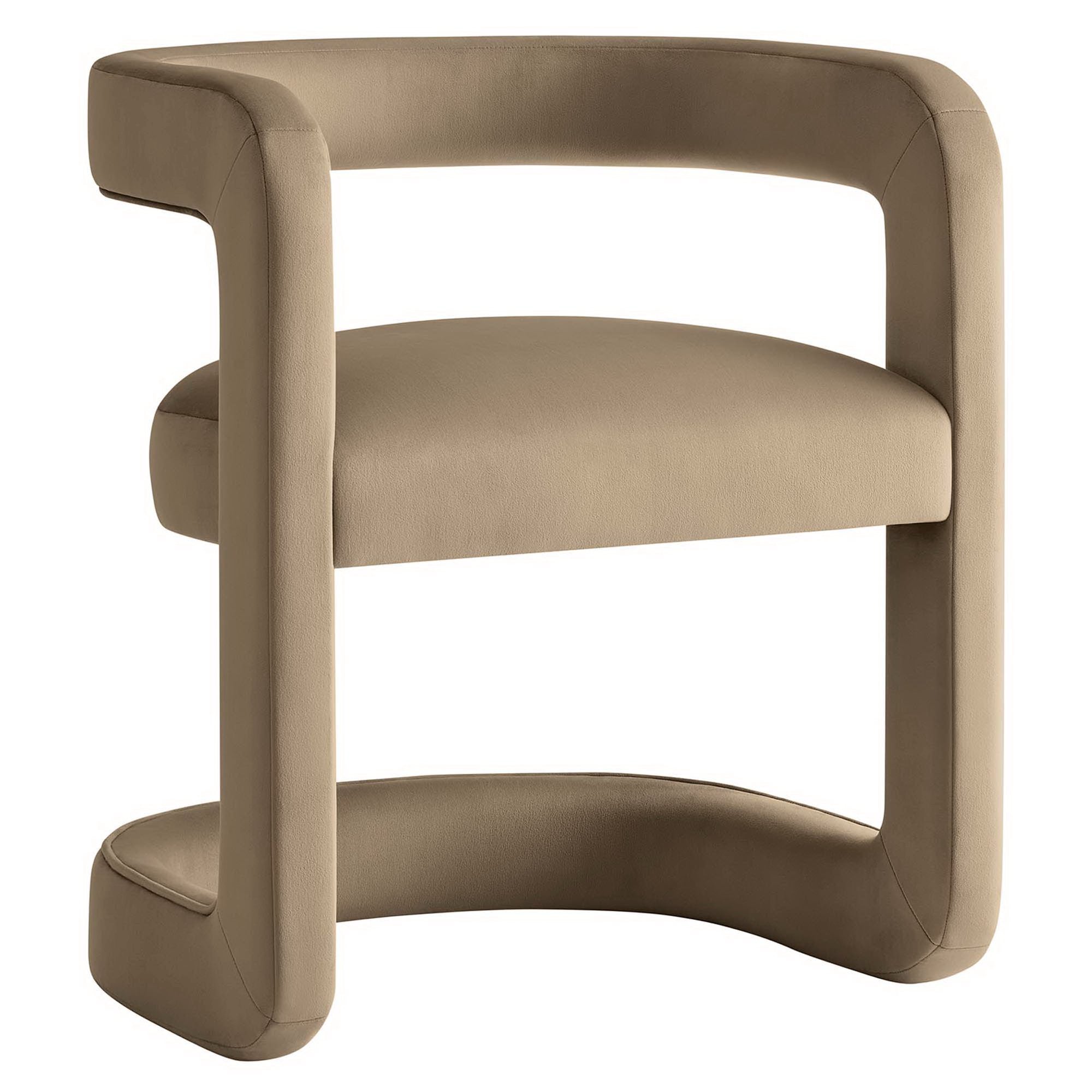 Modway Winslow Performance Velvet Barrel Accent Chair