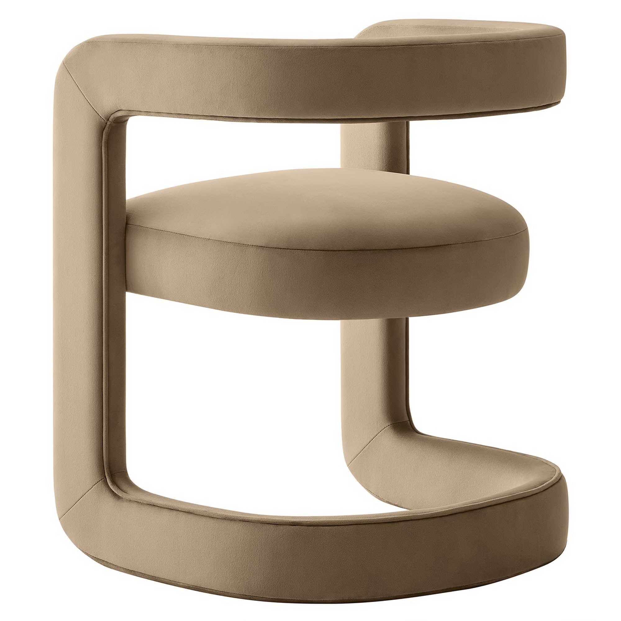 Modway Winslow Performance Velvet Barrel Accent Chair