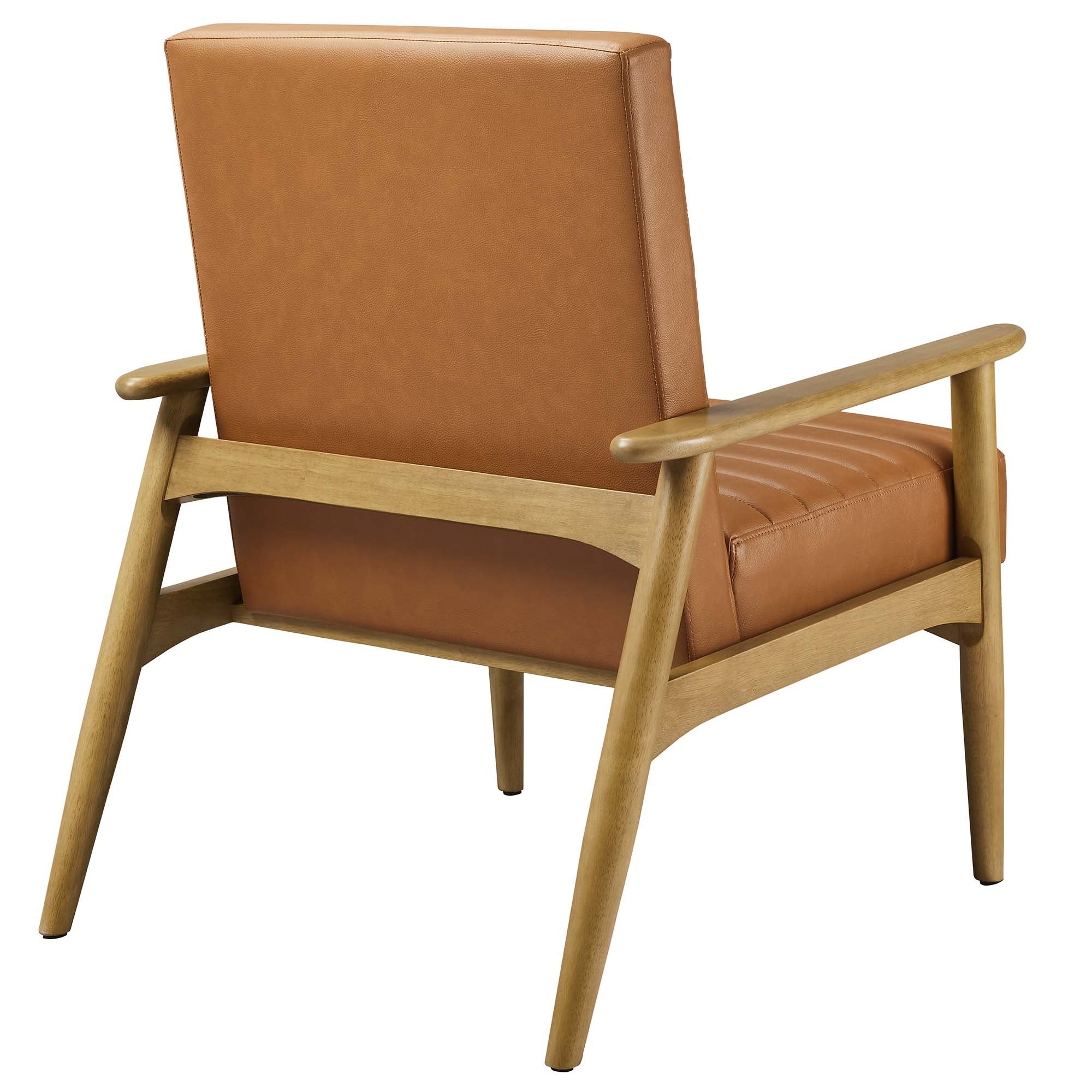 Modway Jensen Vegan Leather Accent Chair