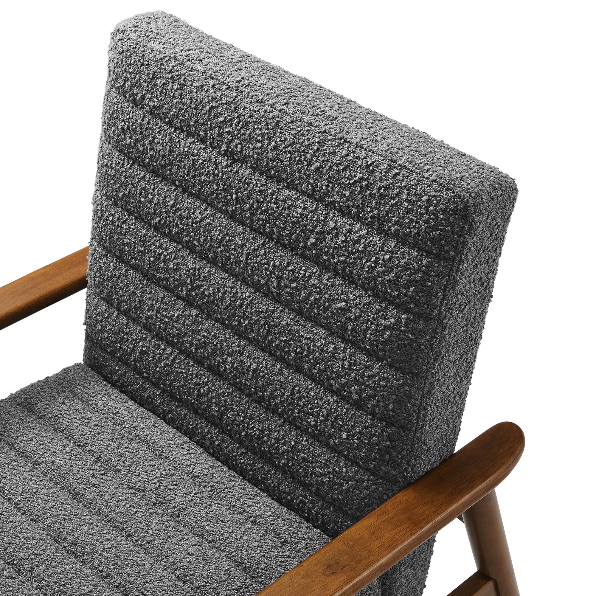 Modway Jensen Boucle Fabric Accent Chair