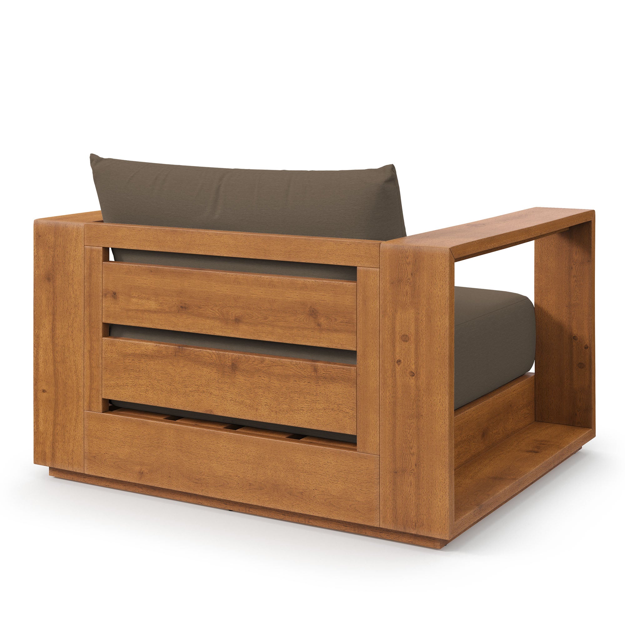 Modway Tahoe Outdoor Patio Acacia Wood Chair