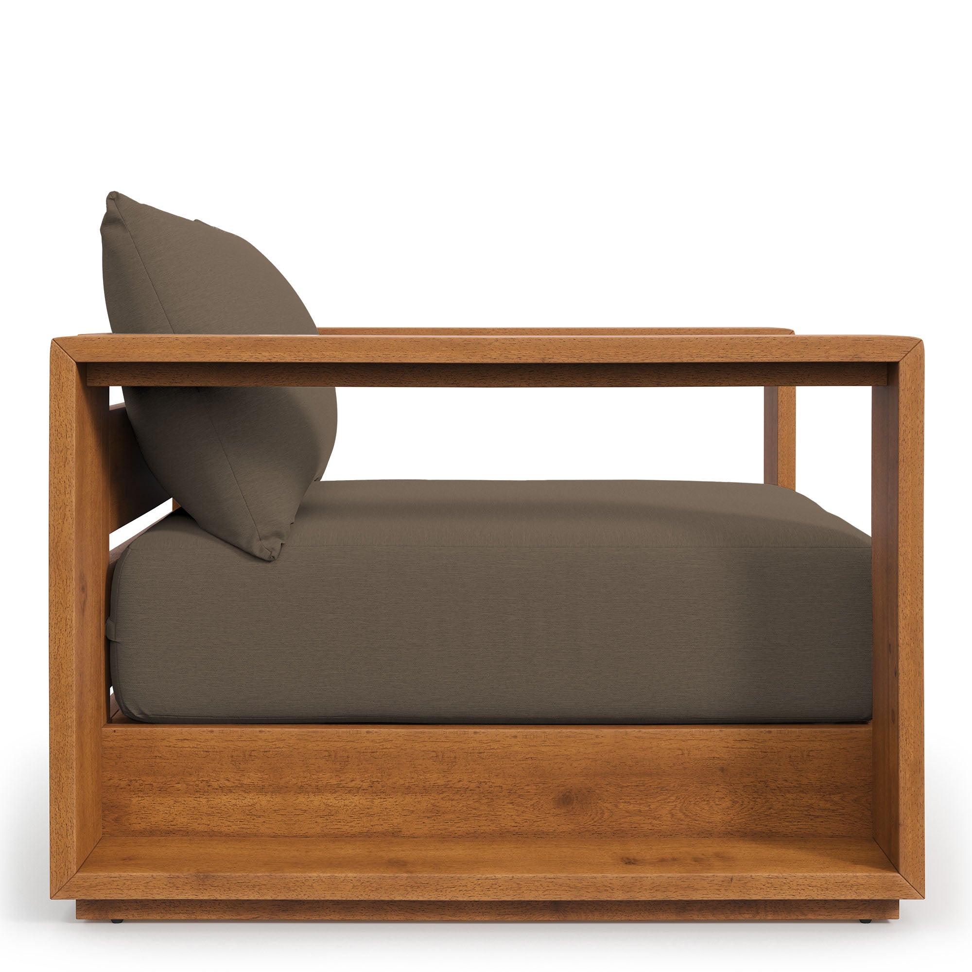 Modway Tahoe Outdoor Patio Acacia Wood Chair