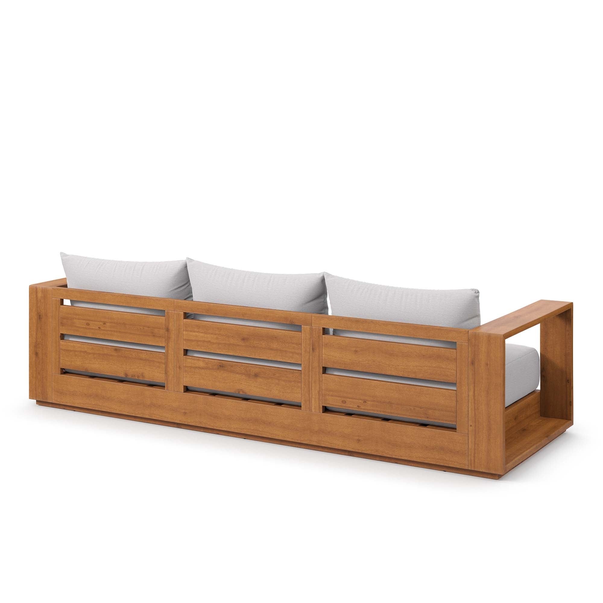 Modway Tahoe Outdoor Patio Acacia Wood Sofa