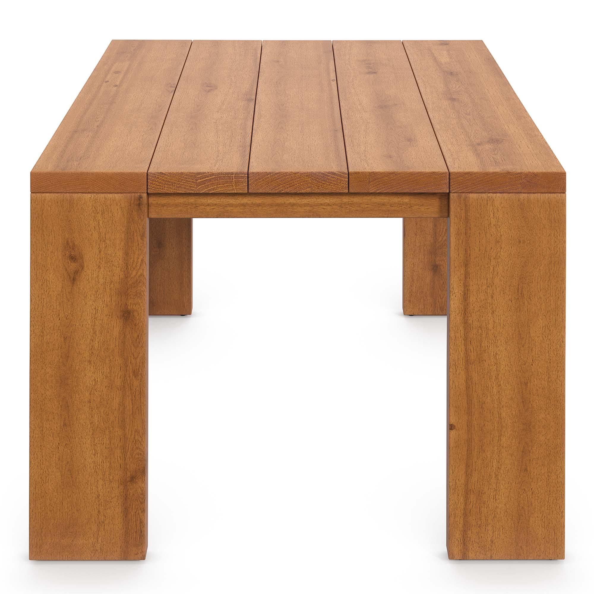 Modway Tahoe 5-Piece Outdoor Patio Acacia Wood Furniture Set
