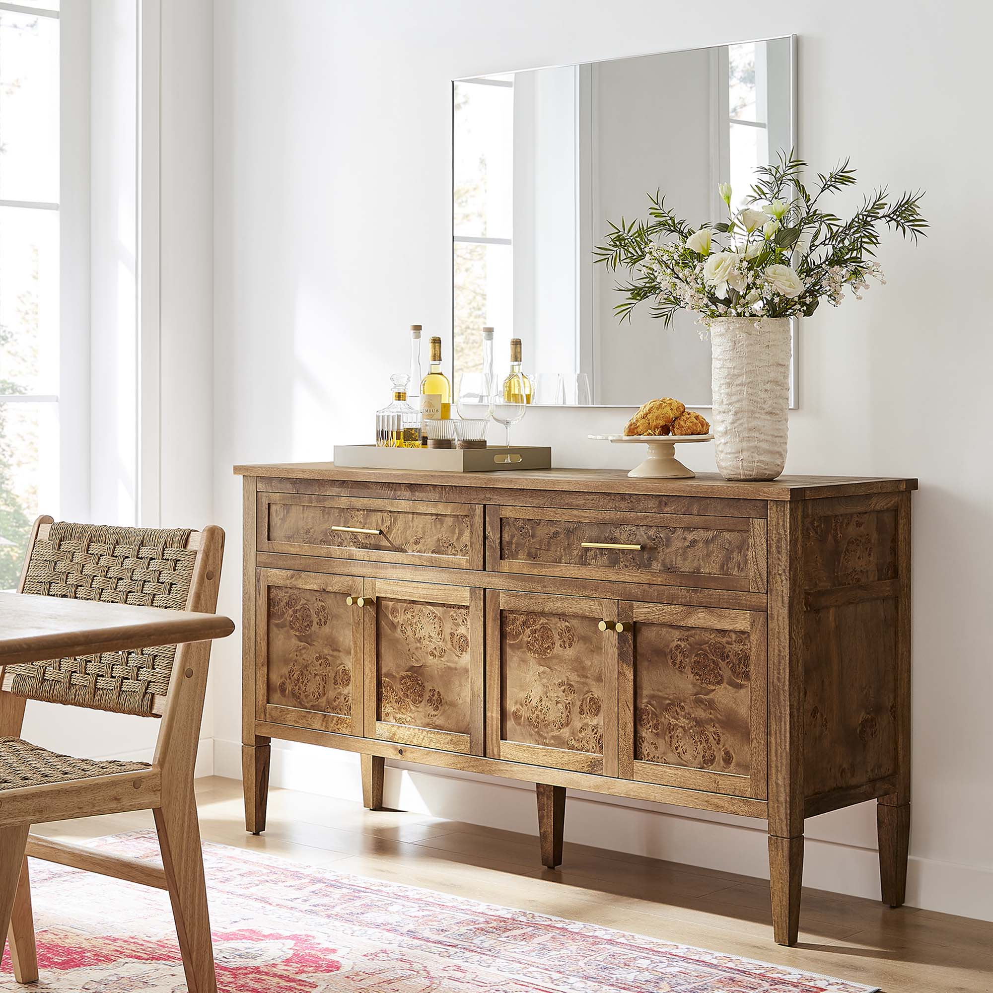 Modway Elysian 62" Wood Sideboard