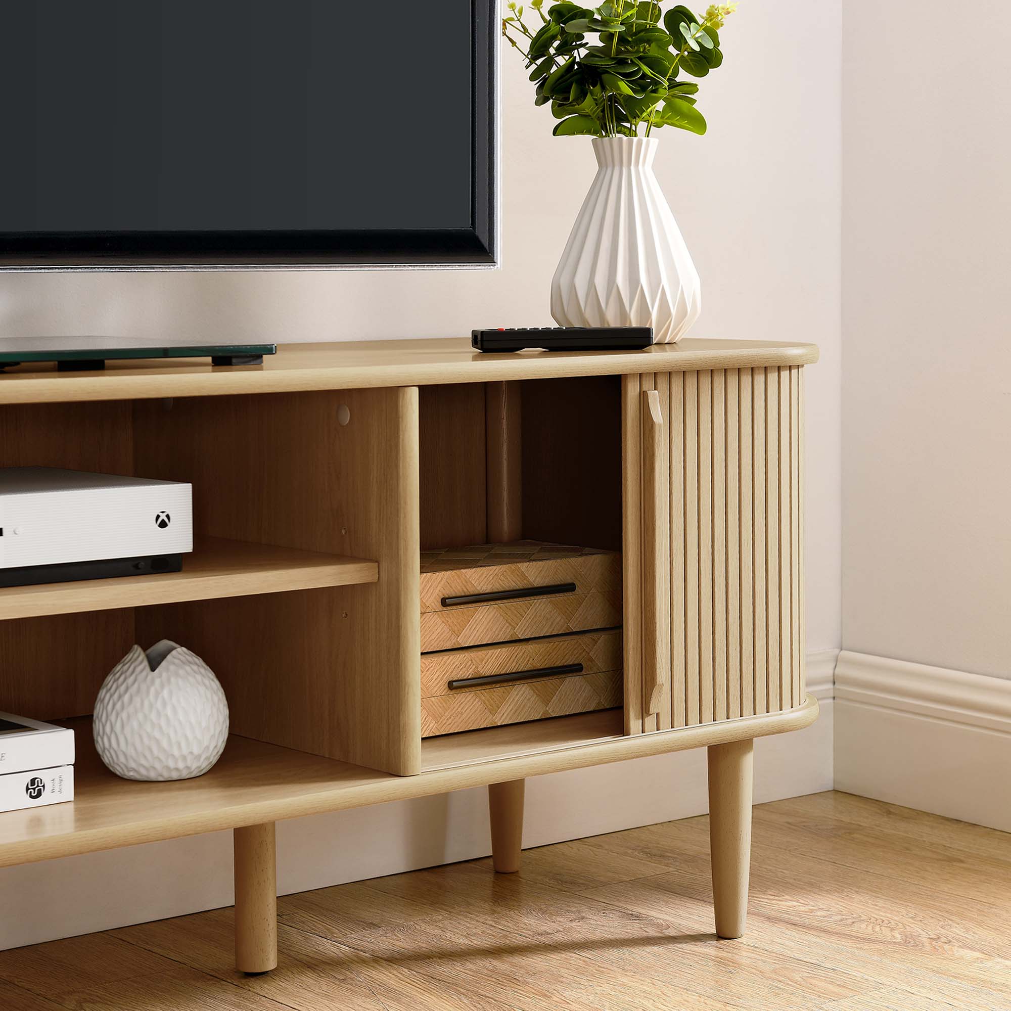 Modway Contour 63" Wood TV Stand