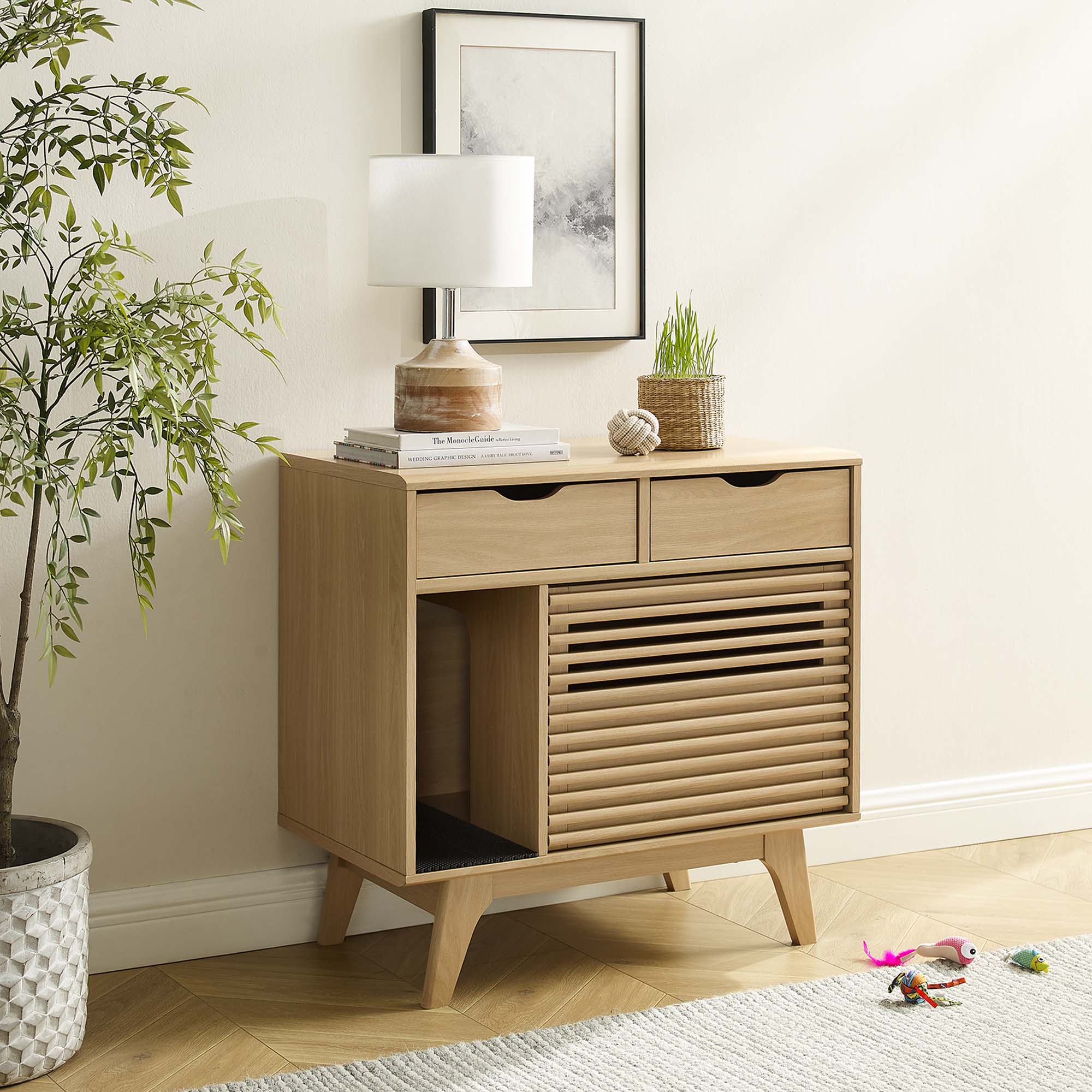 Modway Render Cat Cabinet