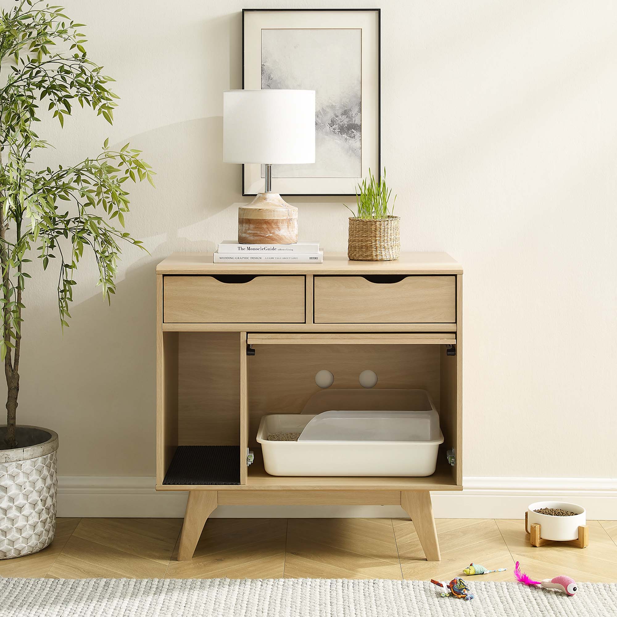 Modway Render Cat Cabinet