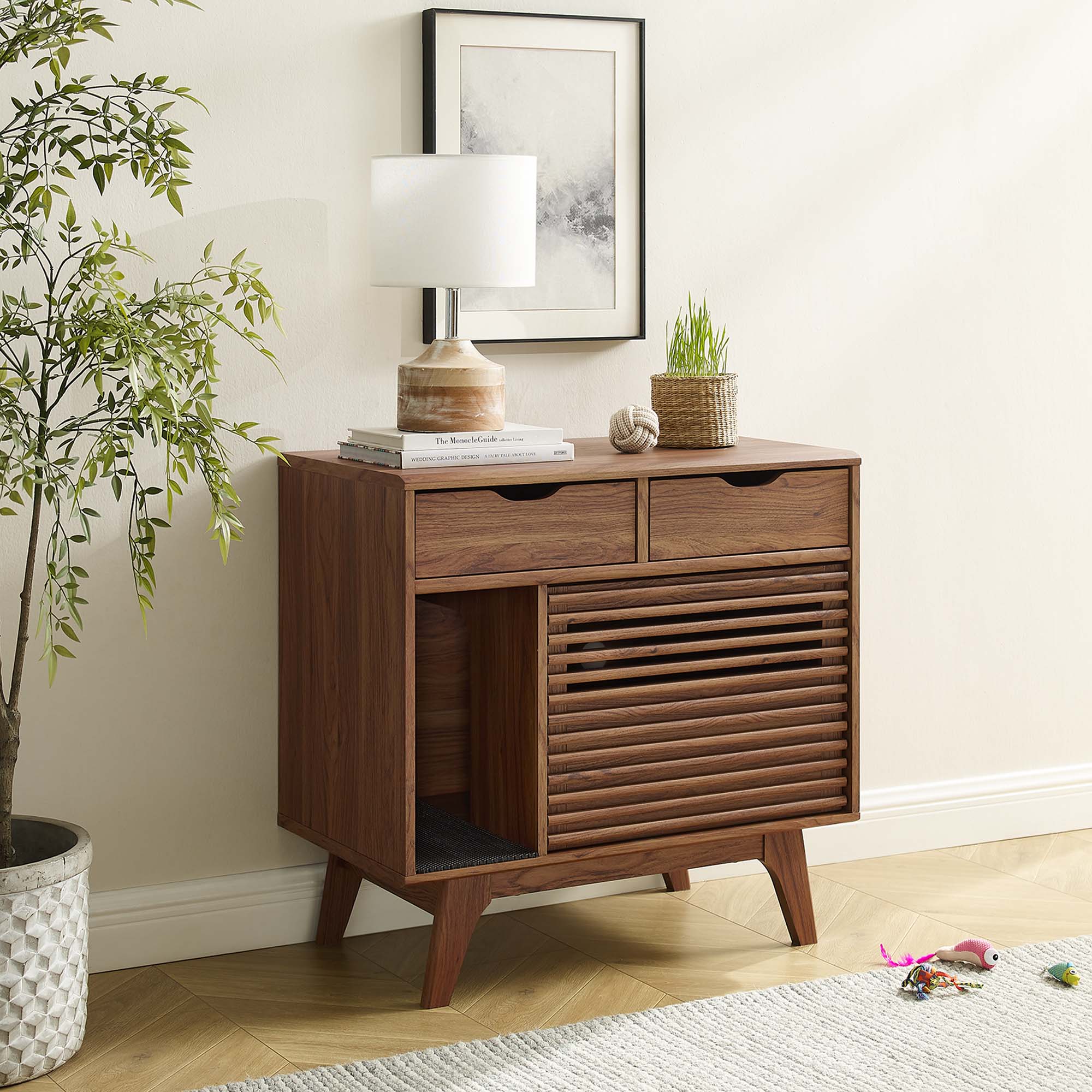Modway Render Cat Cabinet