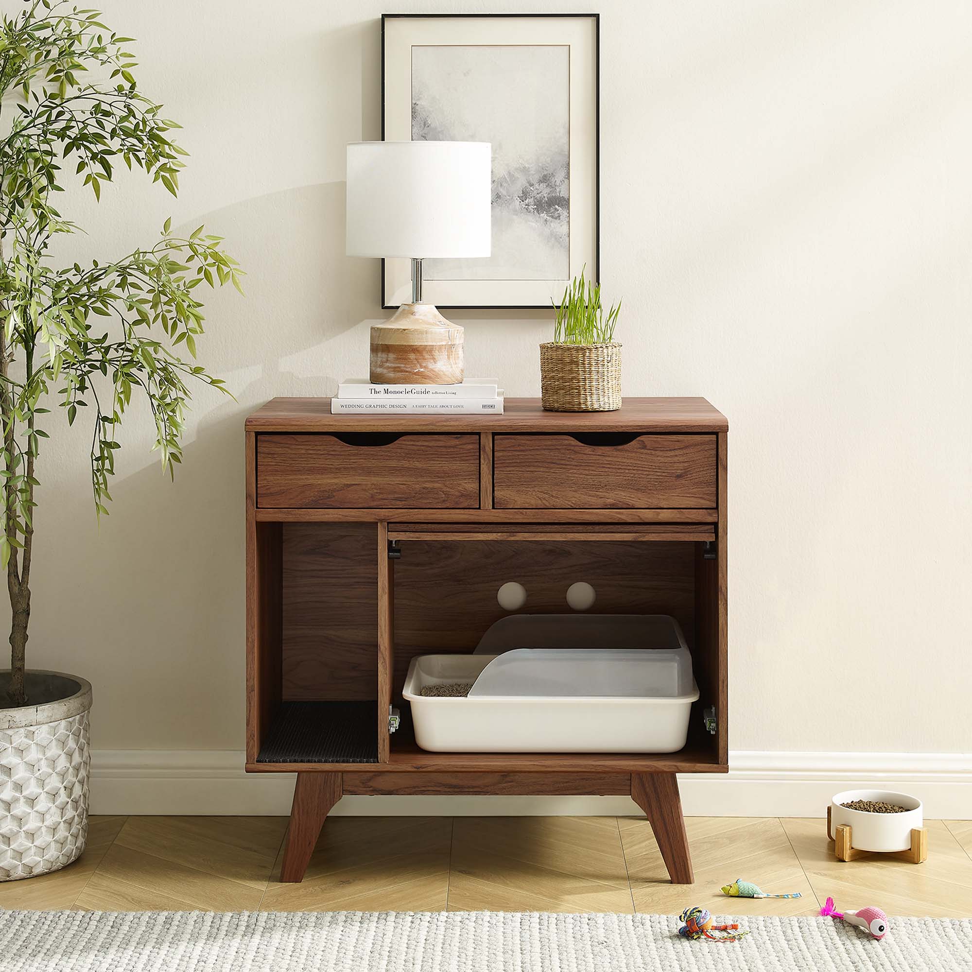 Modway Render Cat Cabinet