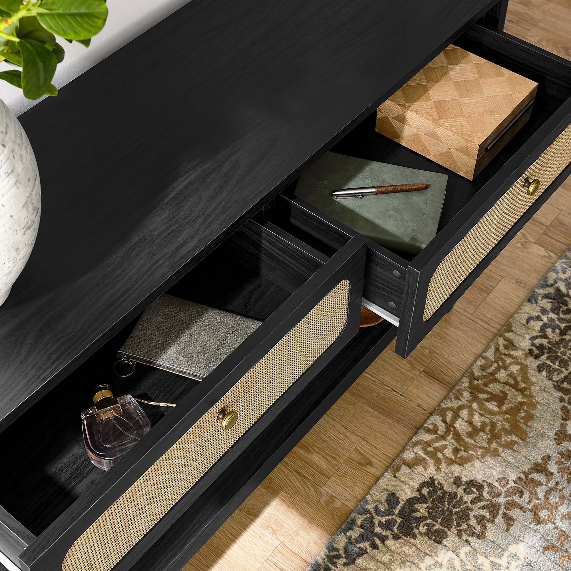 Modway Chaucer Wood Entryway Console Table