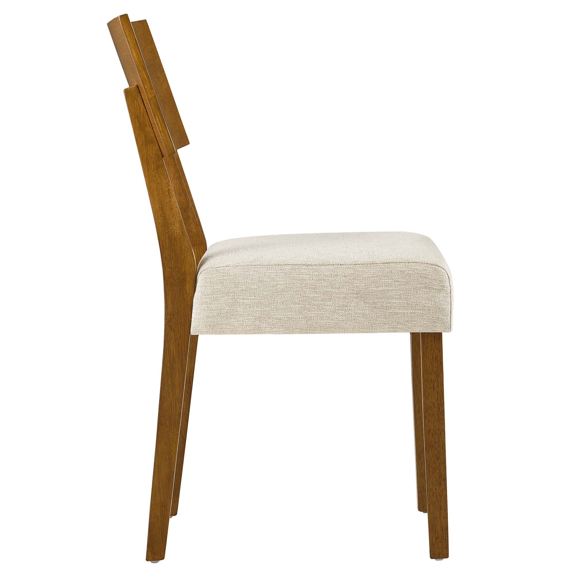 Modway Pax Wood Dining Side Chairs Set of 2