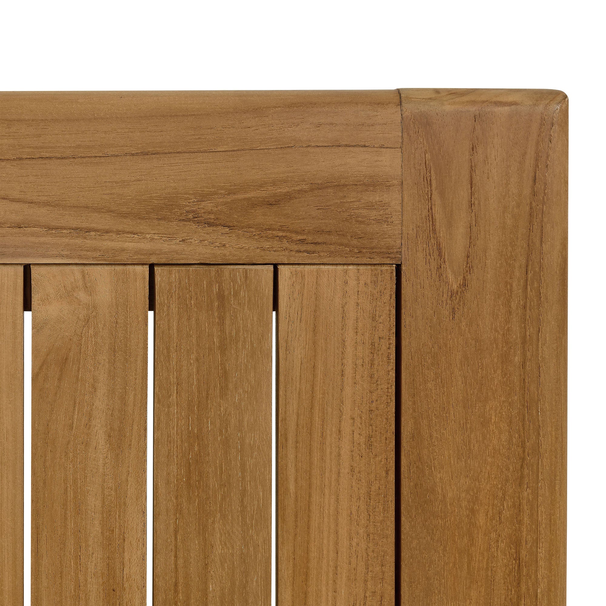 Modway Vienna 34" Square Outdoor Patio Teak Wood Dining Table