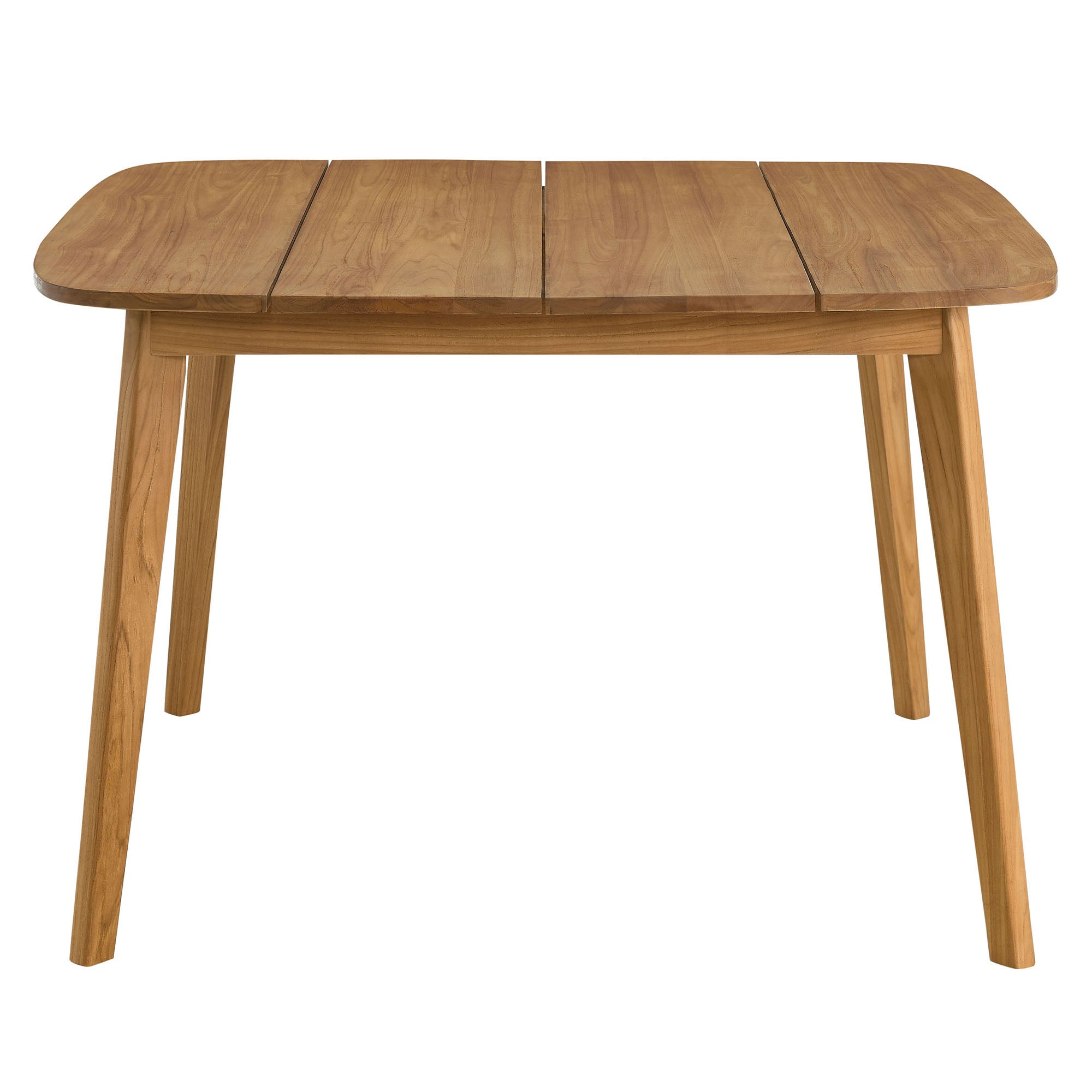Modway Vienna 46" Square Outdoor Patio Teak Wood Dining Table