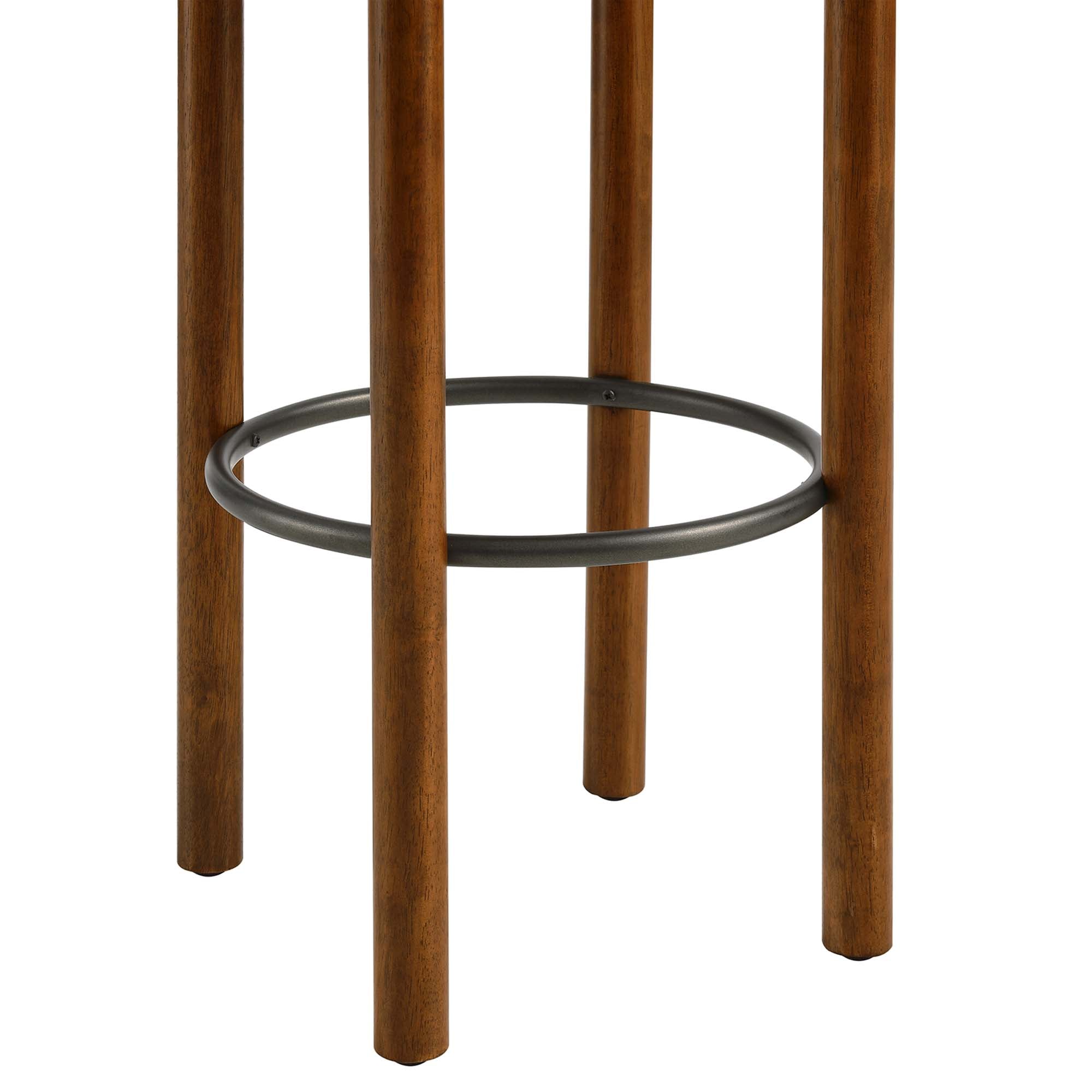 Modway Fable Boucle Fabric Bar Stools Set of 2