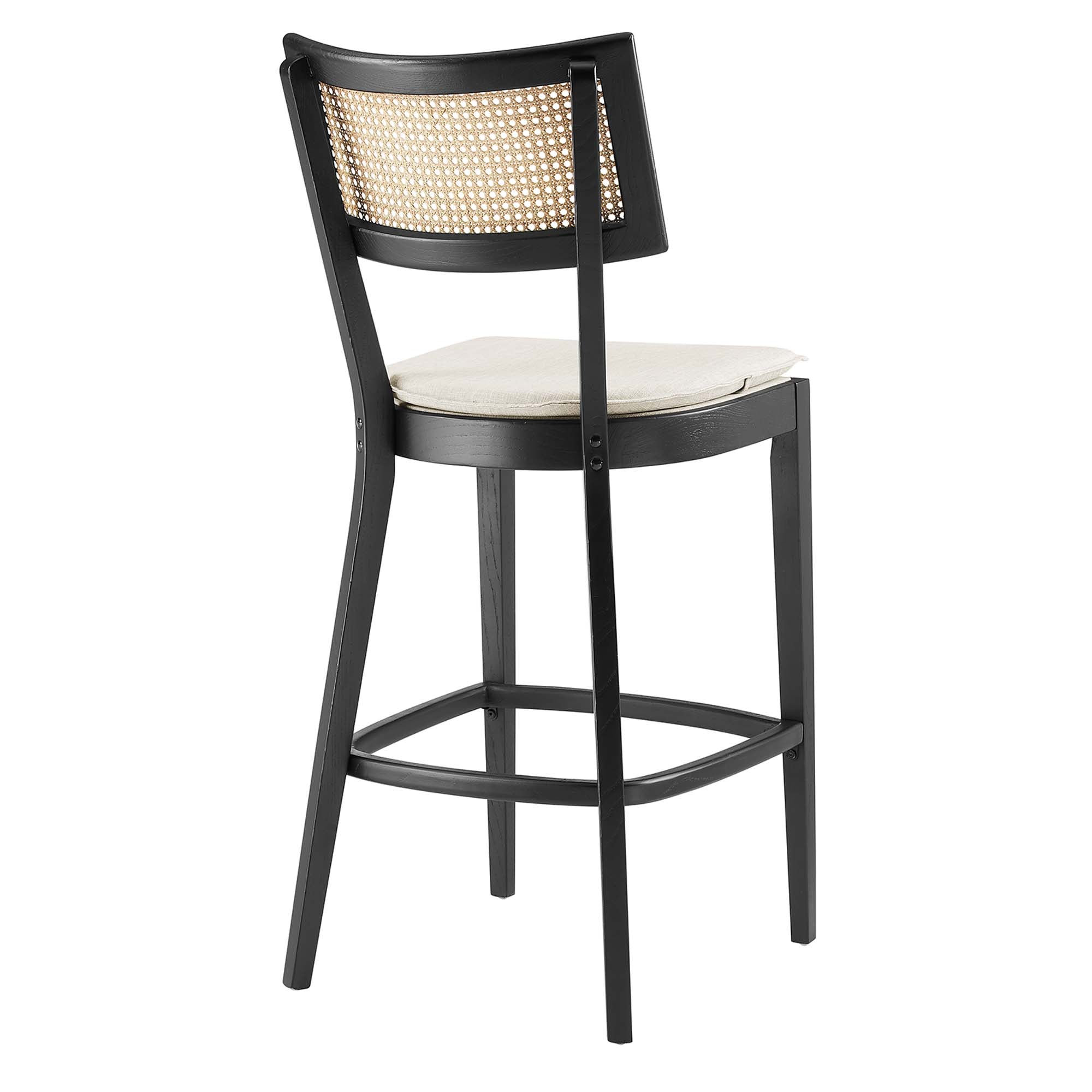 Modway Caledonia Wood Bar Stools Set of 2