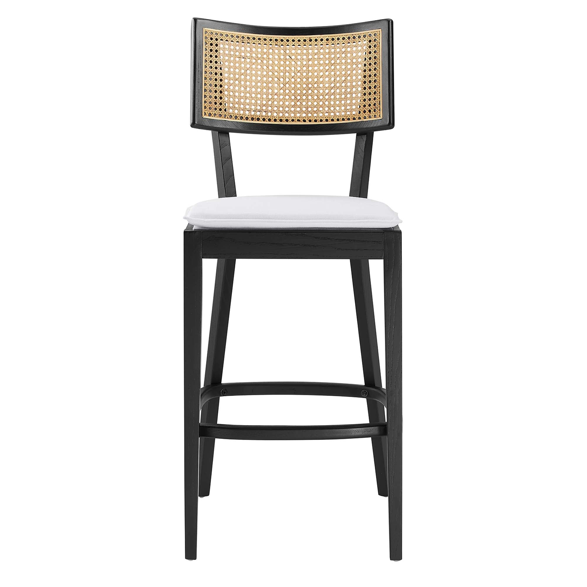 Modway Caledonia Wood Bar Stools Set of 2