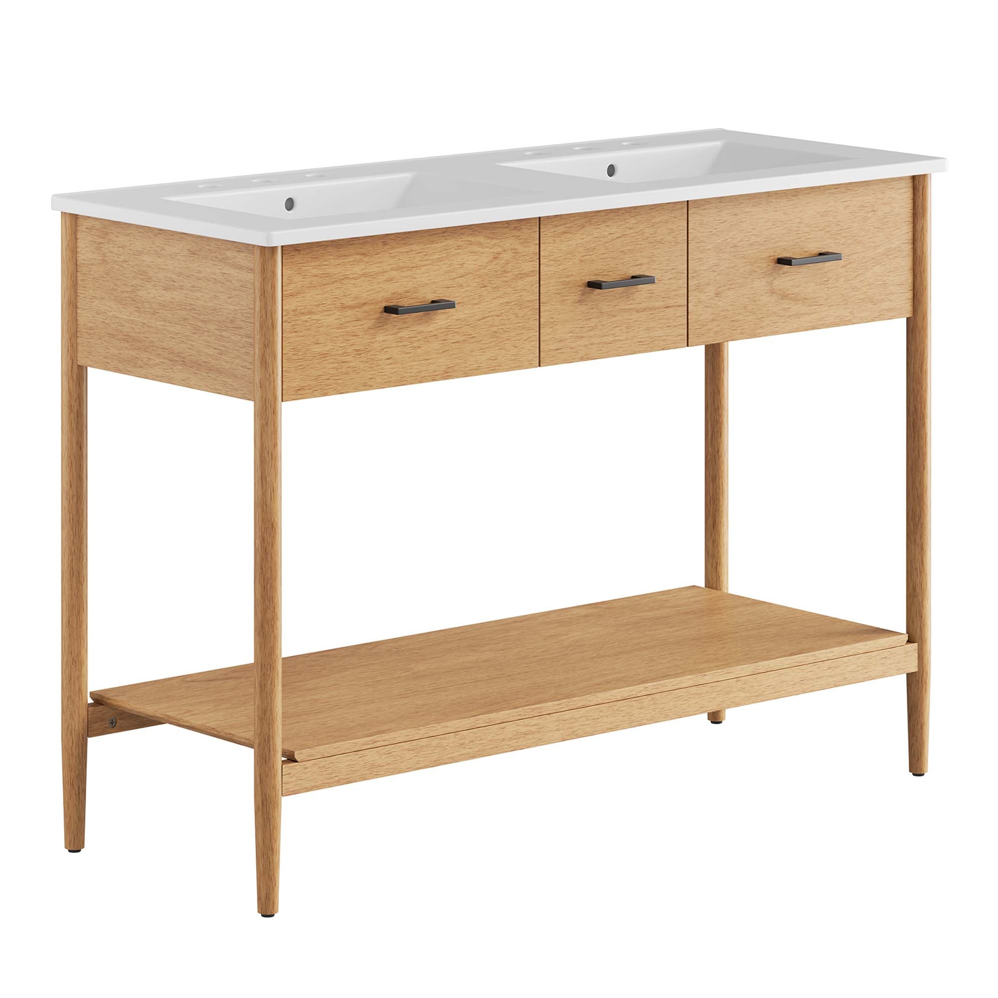 Modway Zaire 48" Double Sink Bathroom Vanity