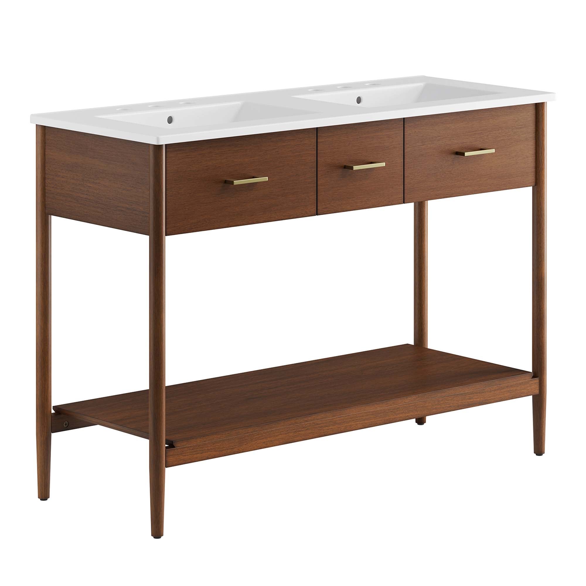 Modway Zaire 48" Double Sink Bathroom Vanity