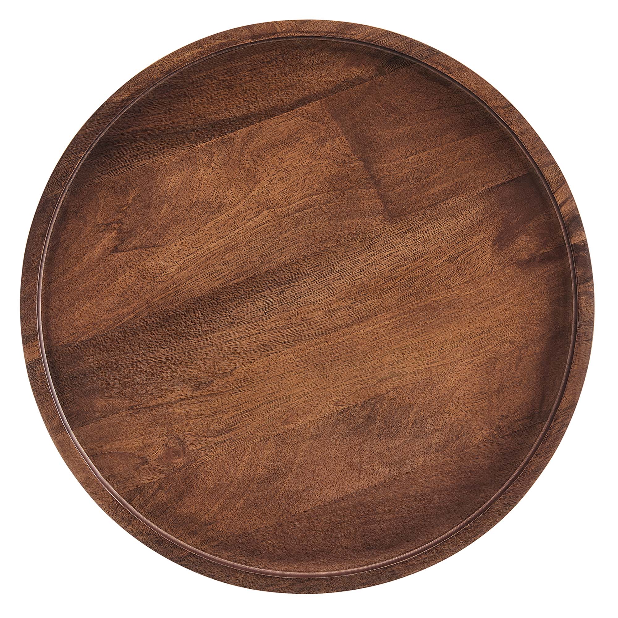 Modway Chiro Round Wood Side Table