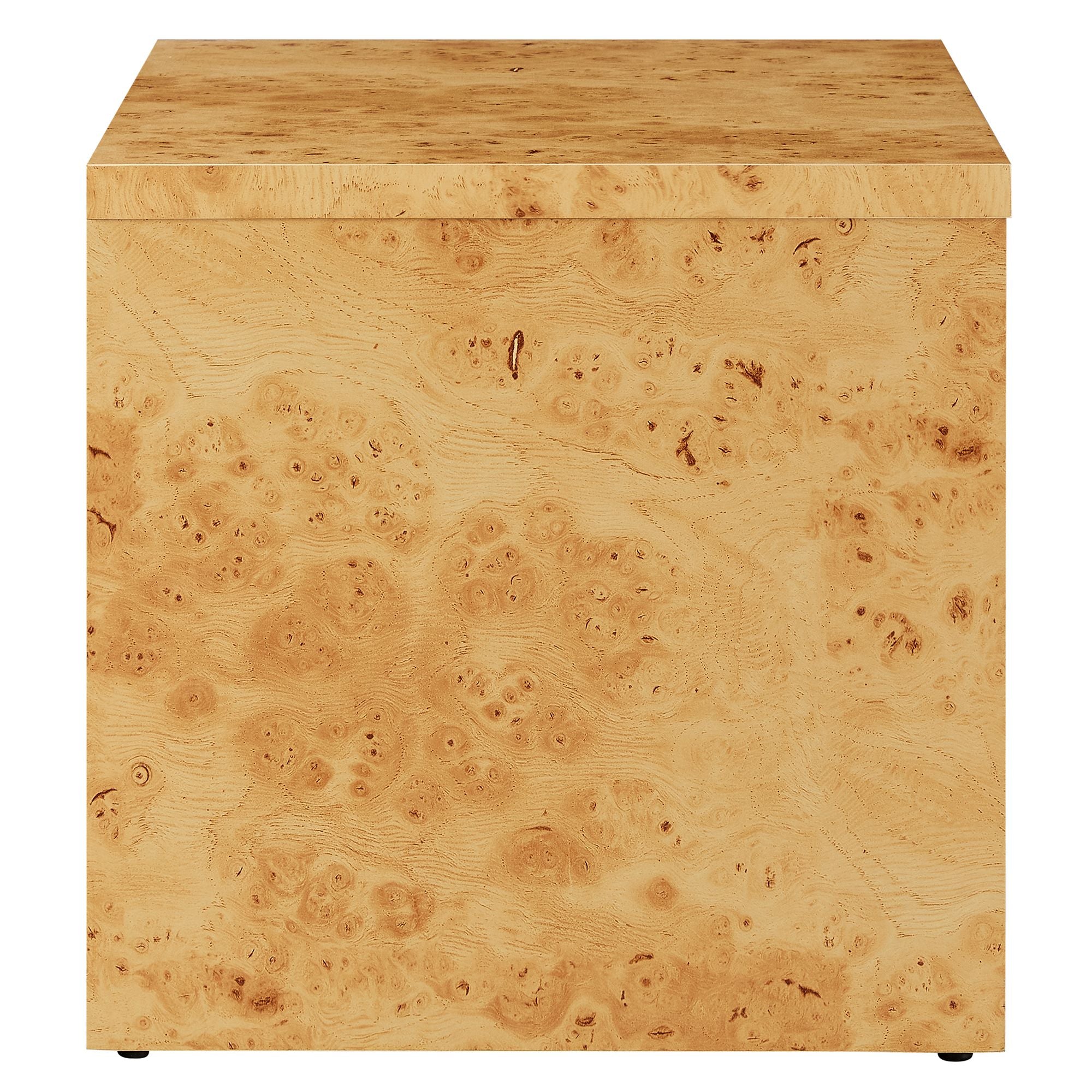 Modway Hudson 1-Drawer Burl Wood Nightstand