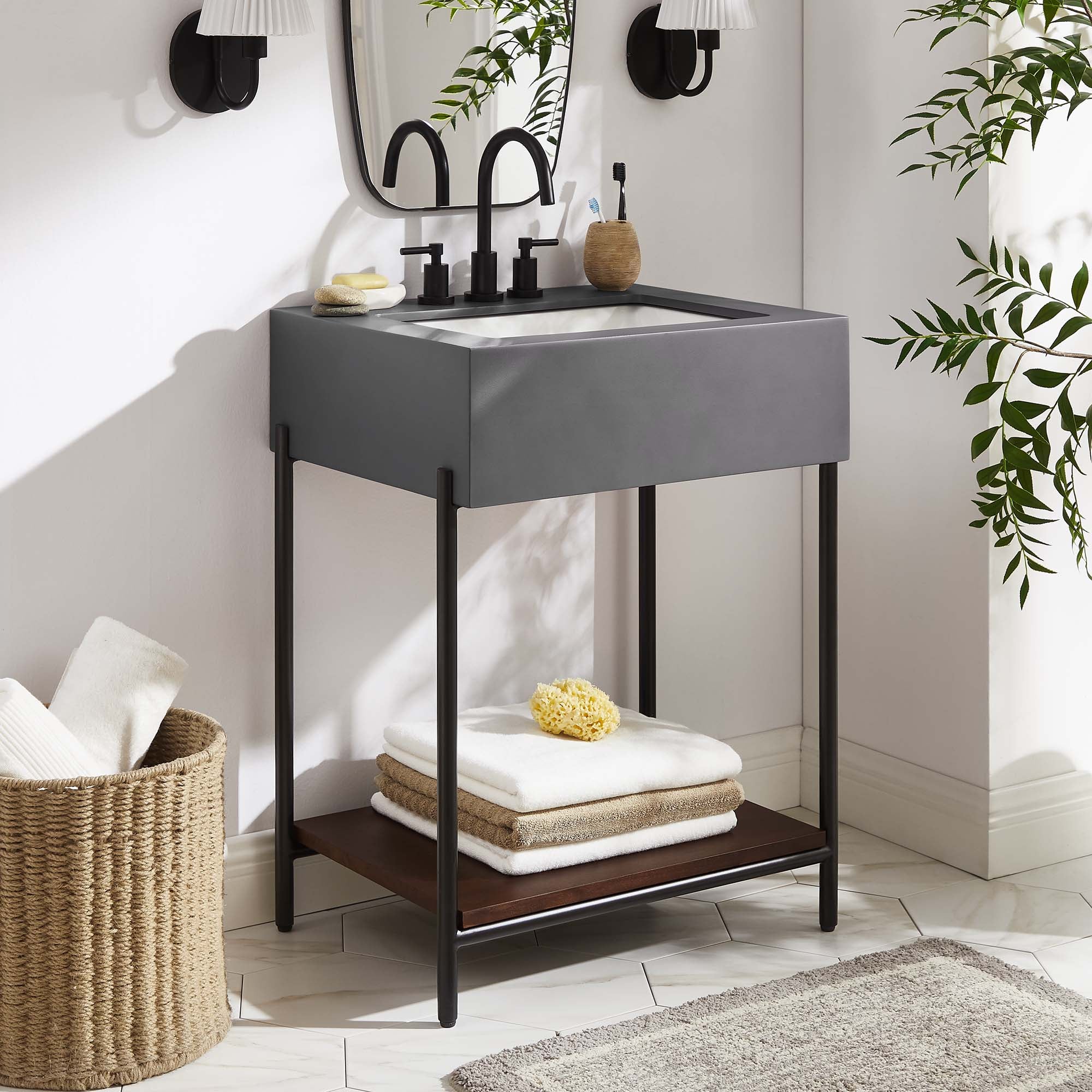 Modway Etch 24" Bathroom Vanity with Sink