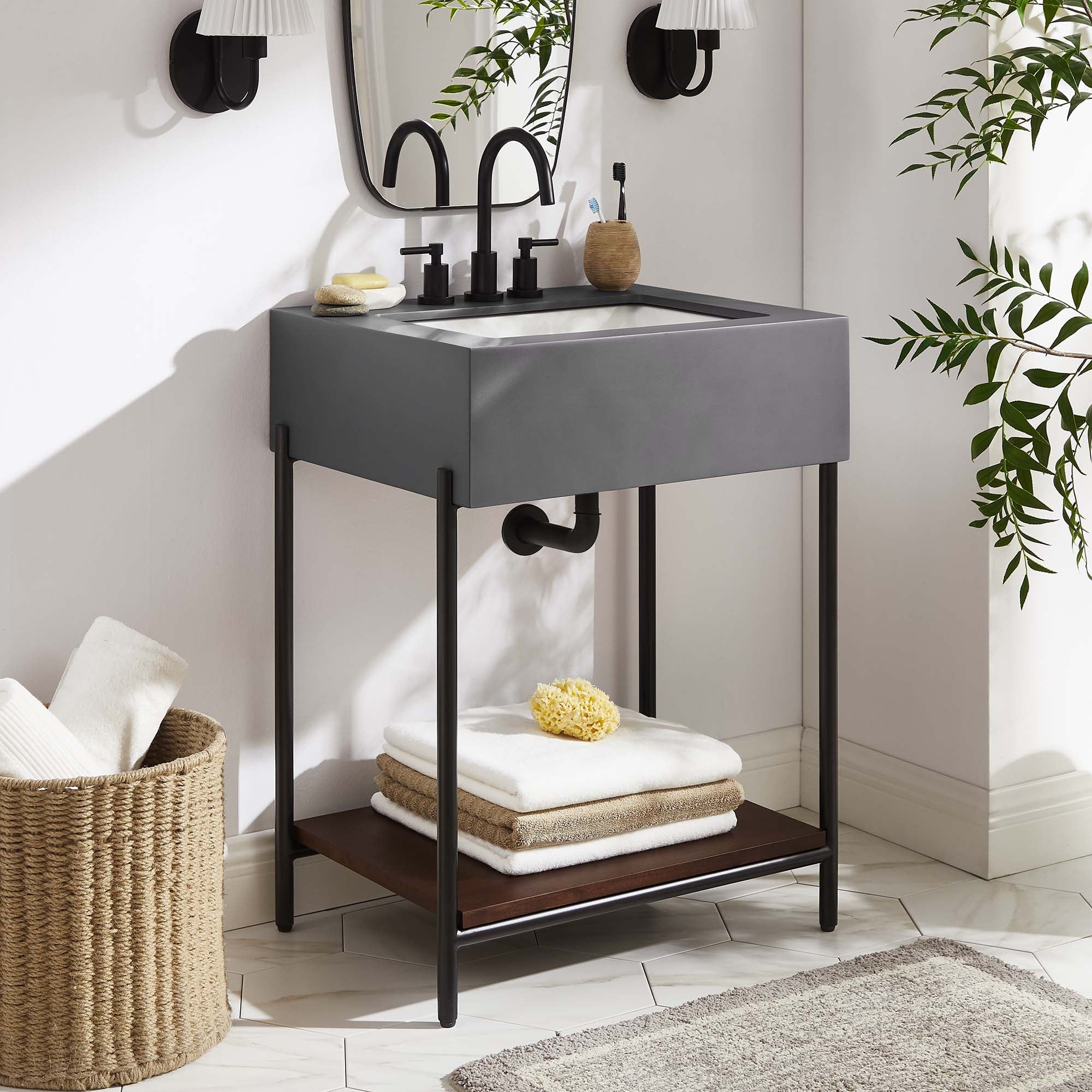 Modway Etch 24" Bathroom Vanity with Sink