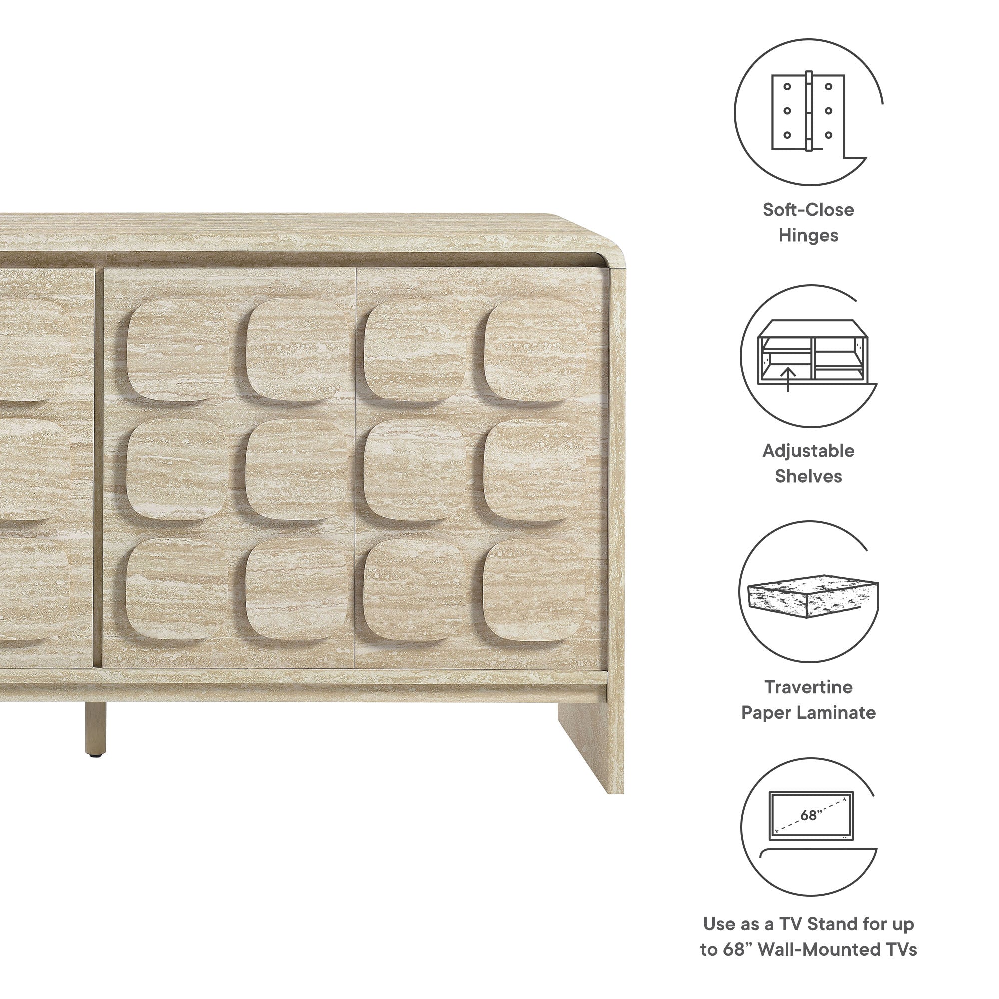 Modway Toscana 61" Sideboard