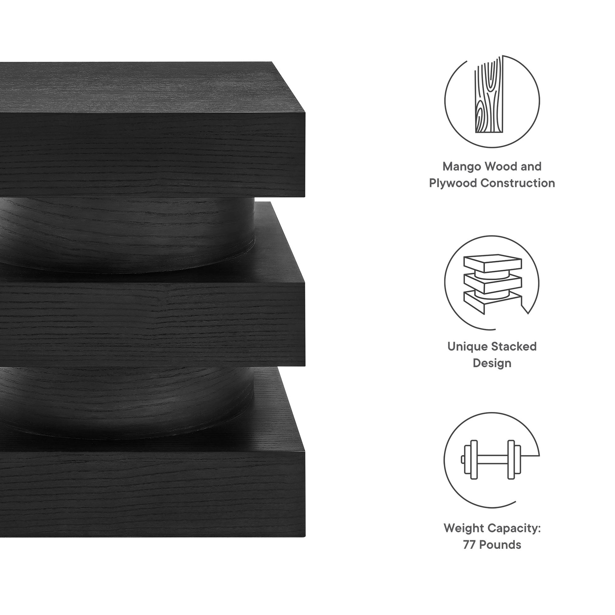 Modway Perpetuate Totem End Table