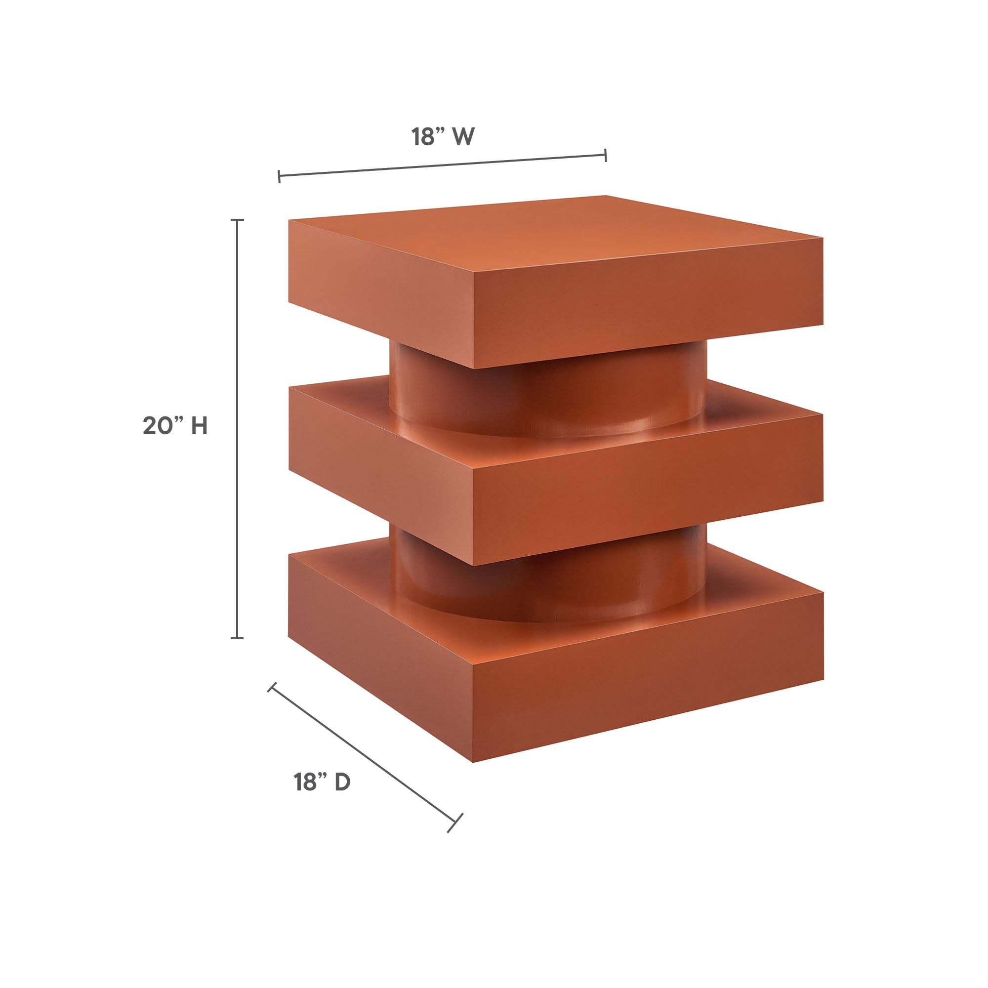 Modway Perpetuate Totem End Table
