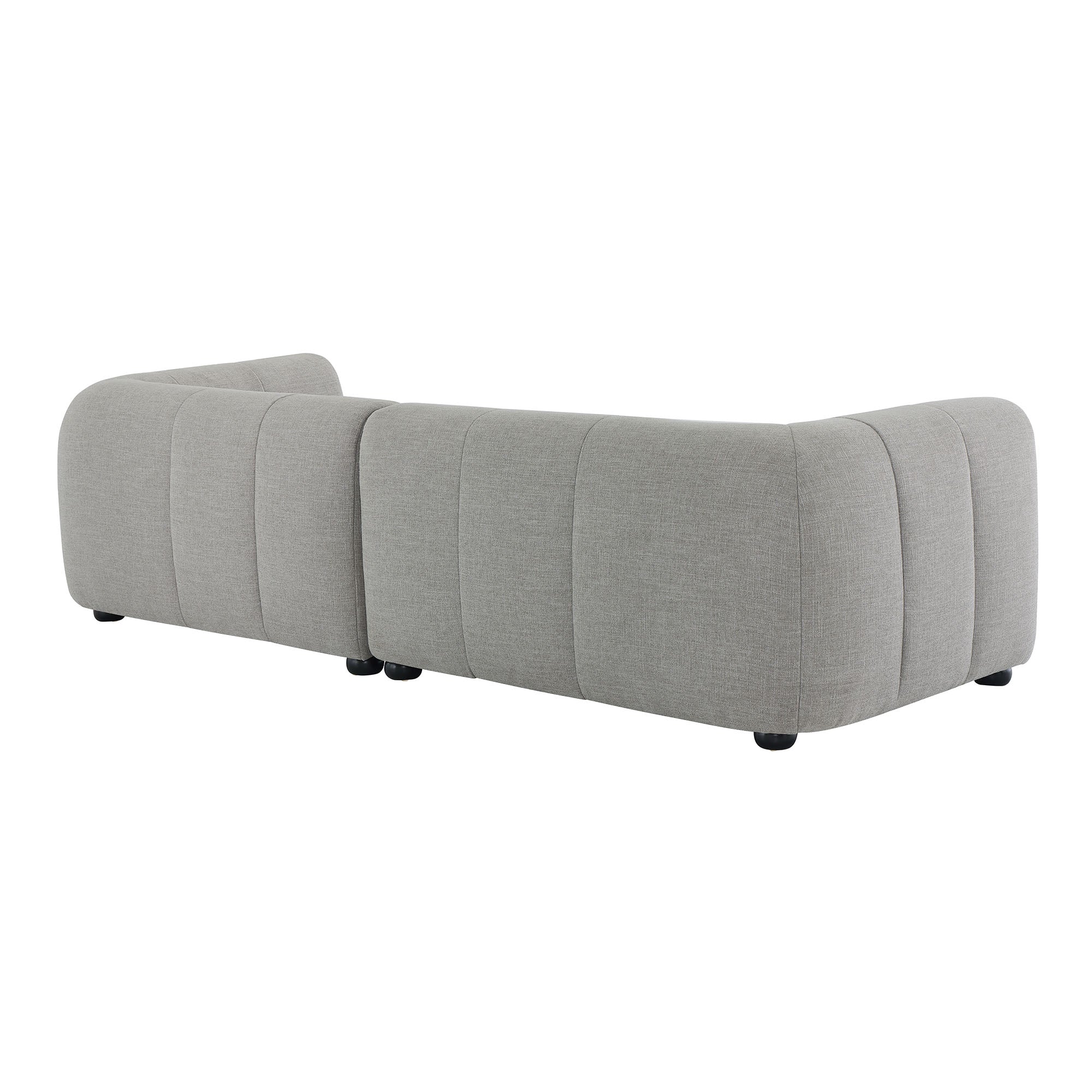 Modway Liana Right-Facing Upholstered Fabric Modular Sofa with Chaise
