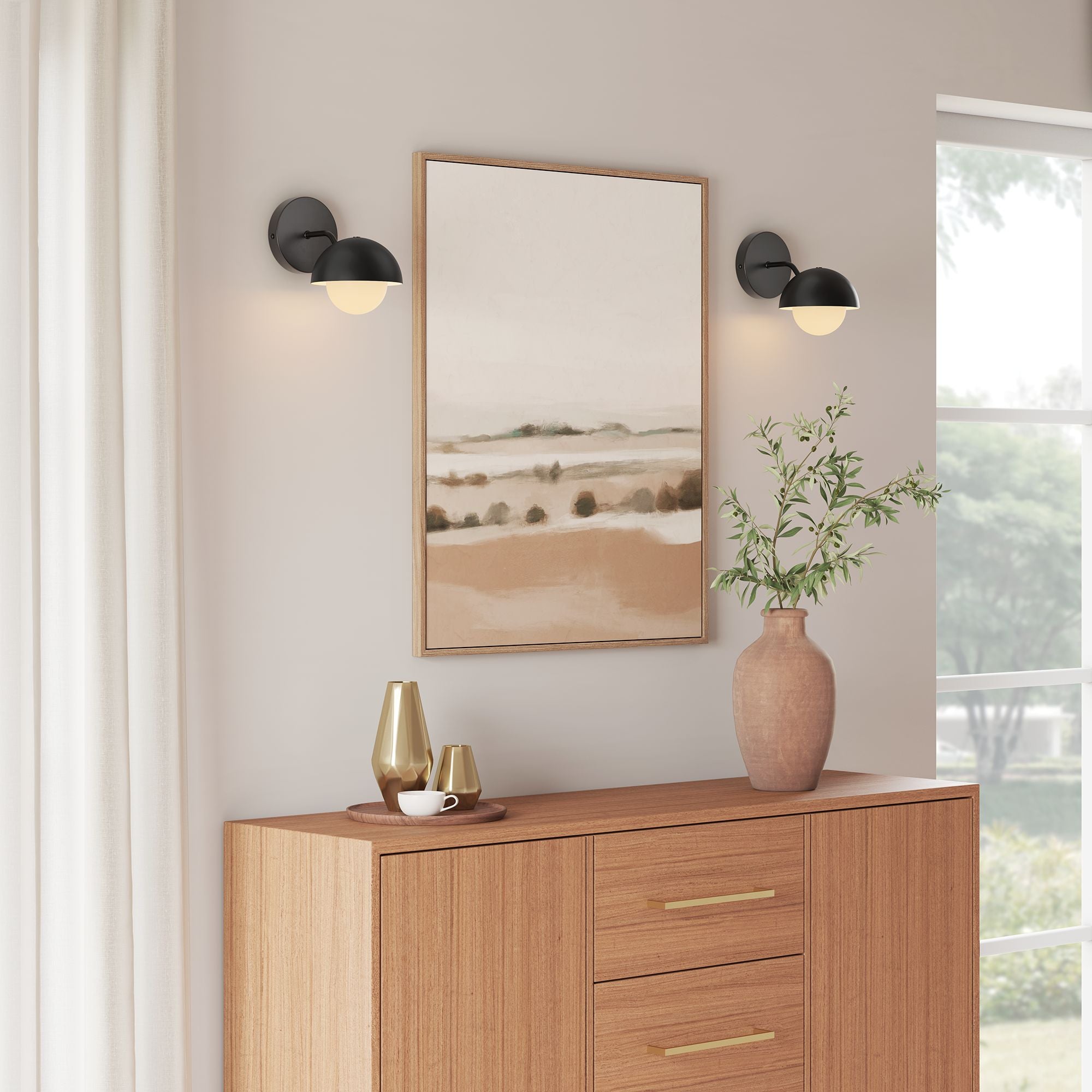 Modway Eclipse Globe Wall Sconce