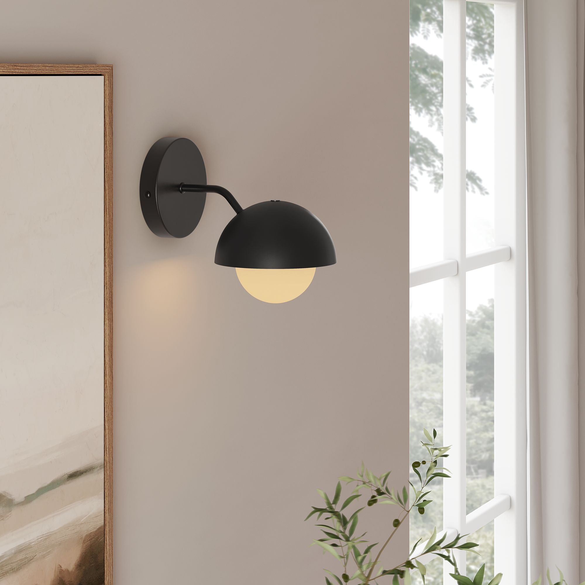 Modway Eclipse Globe Wall Sconce