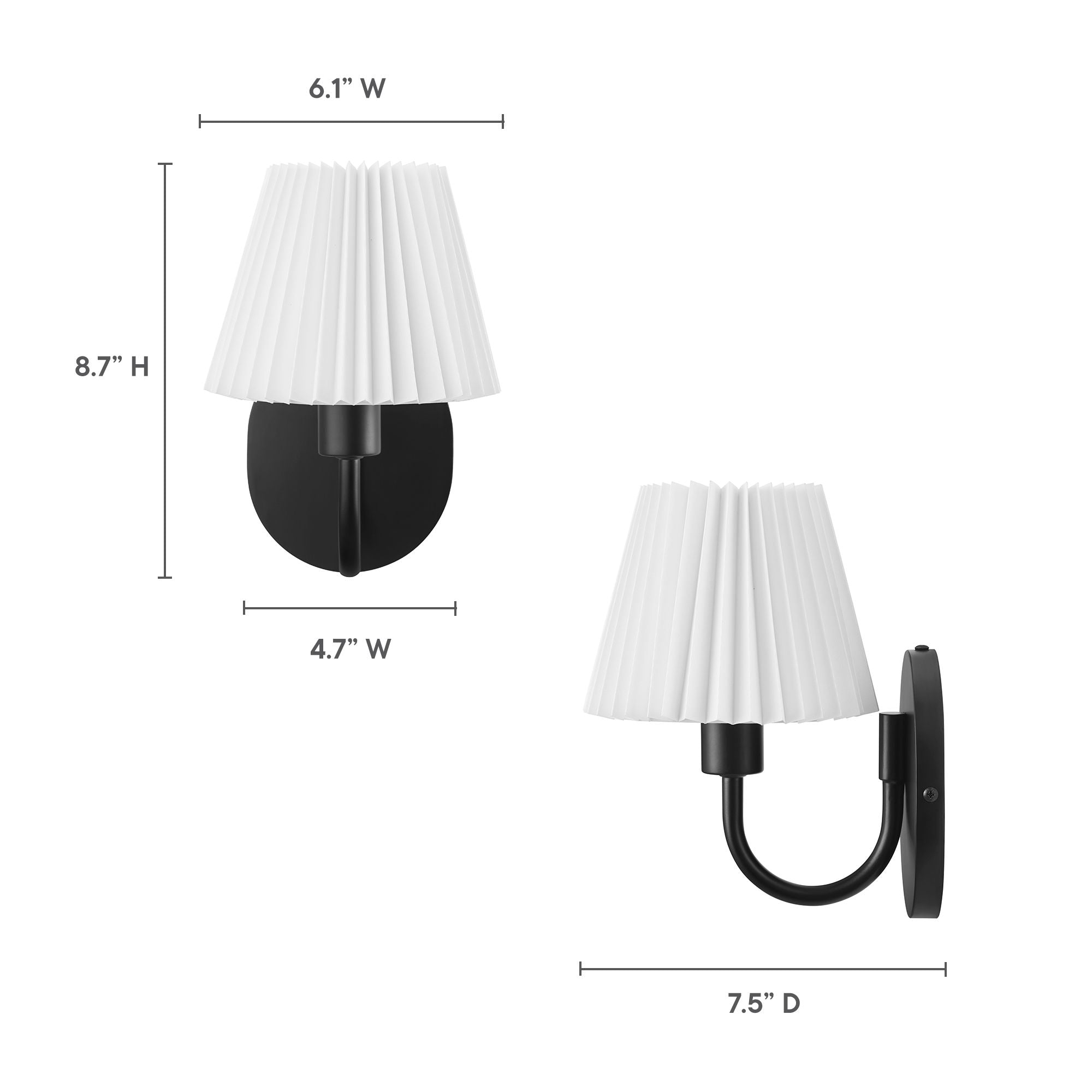Modway Wave Wall Sconce