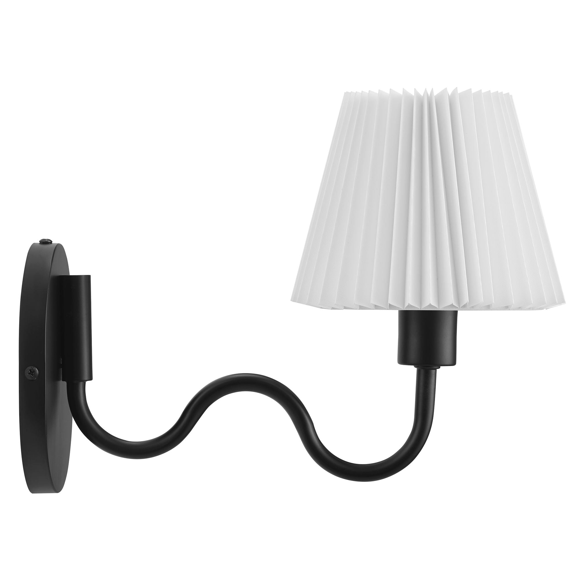 Modway Wave Squiggle Arm Wall Sconce