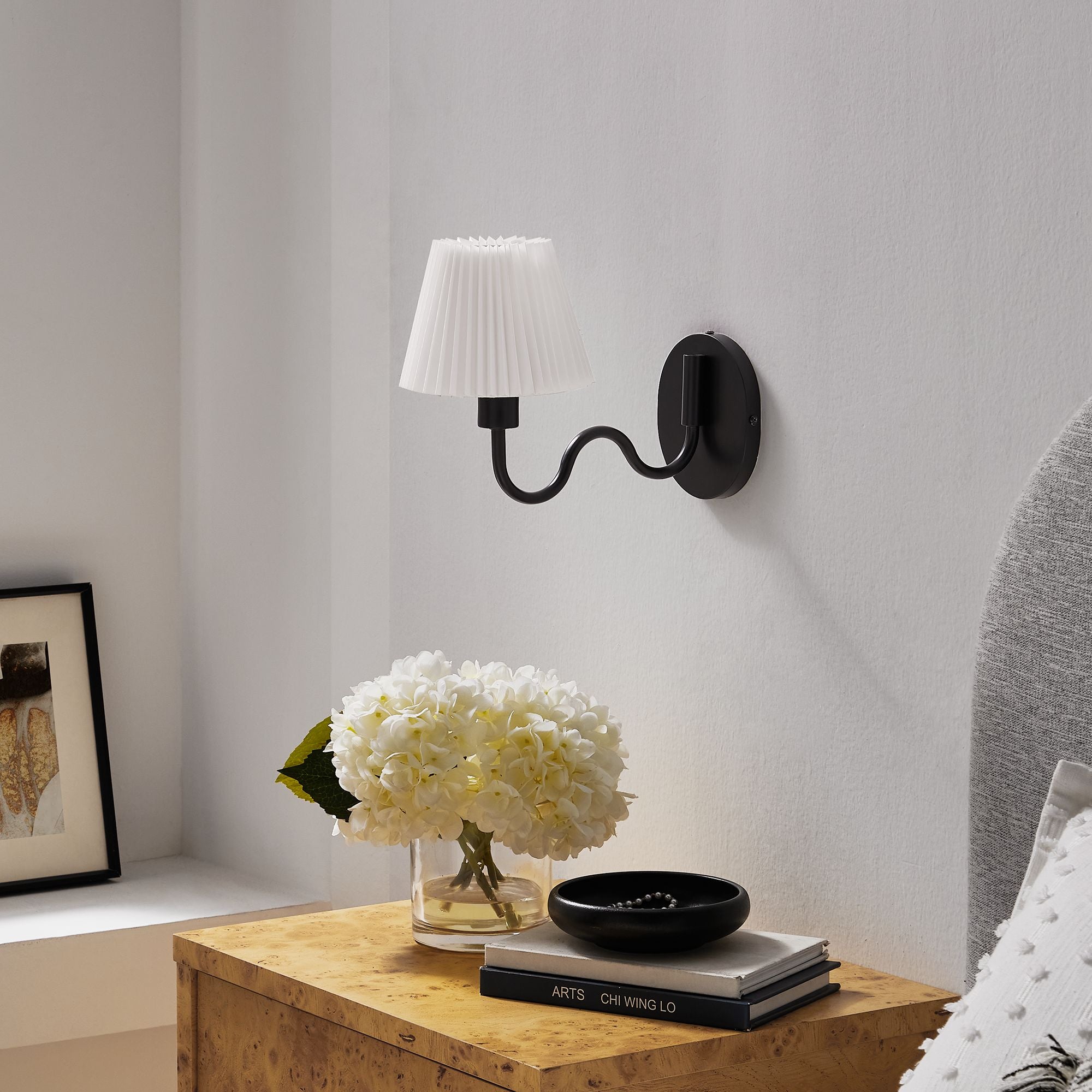 Modway Wave Squiggle Arm Wall Sconce