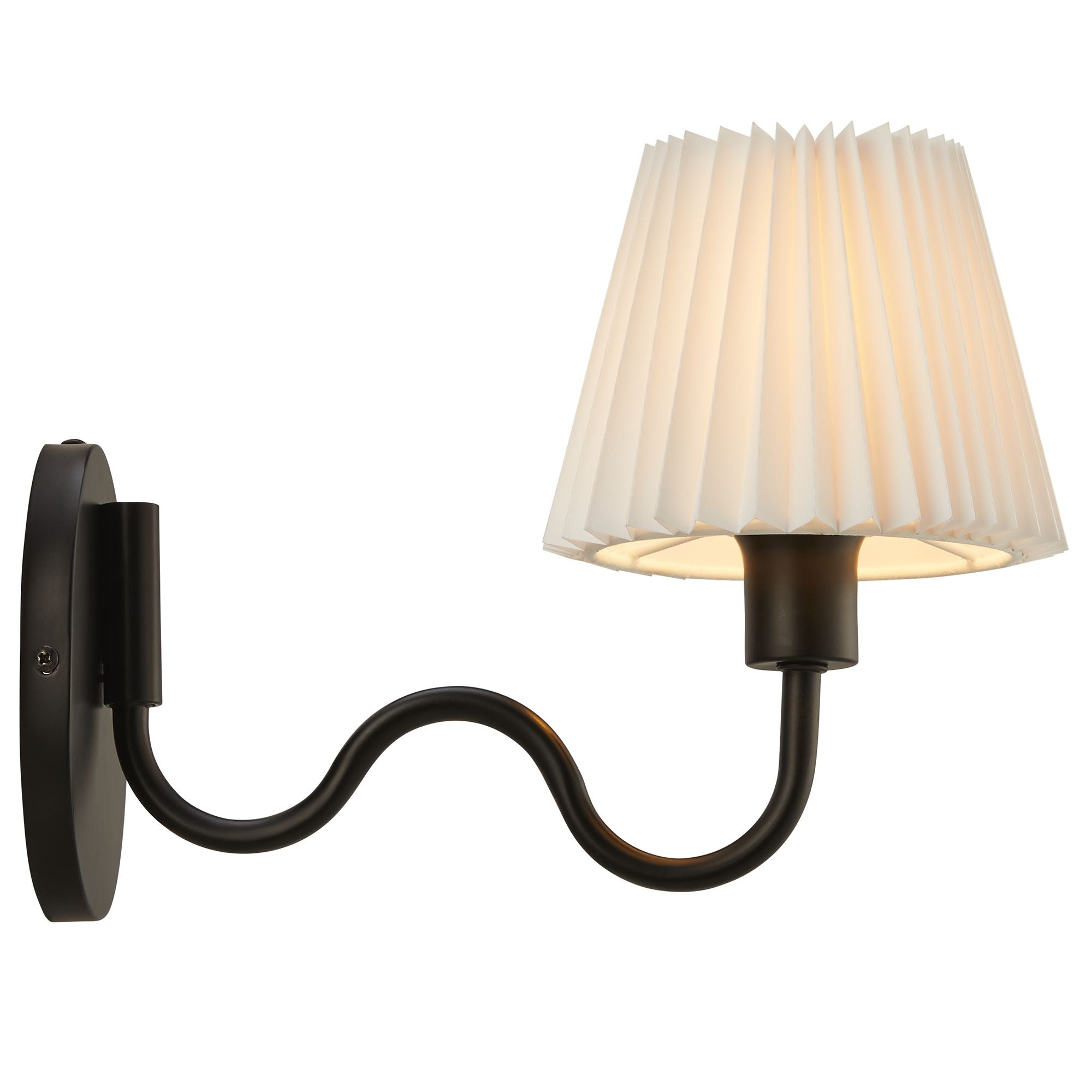 Modway Wave Squiggle Arm Wall Sconce