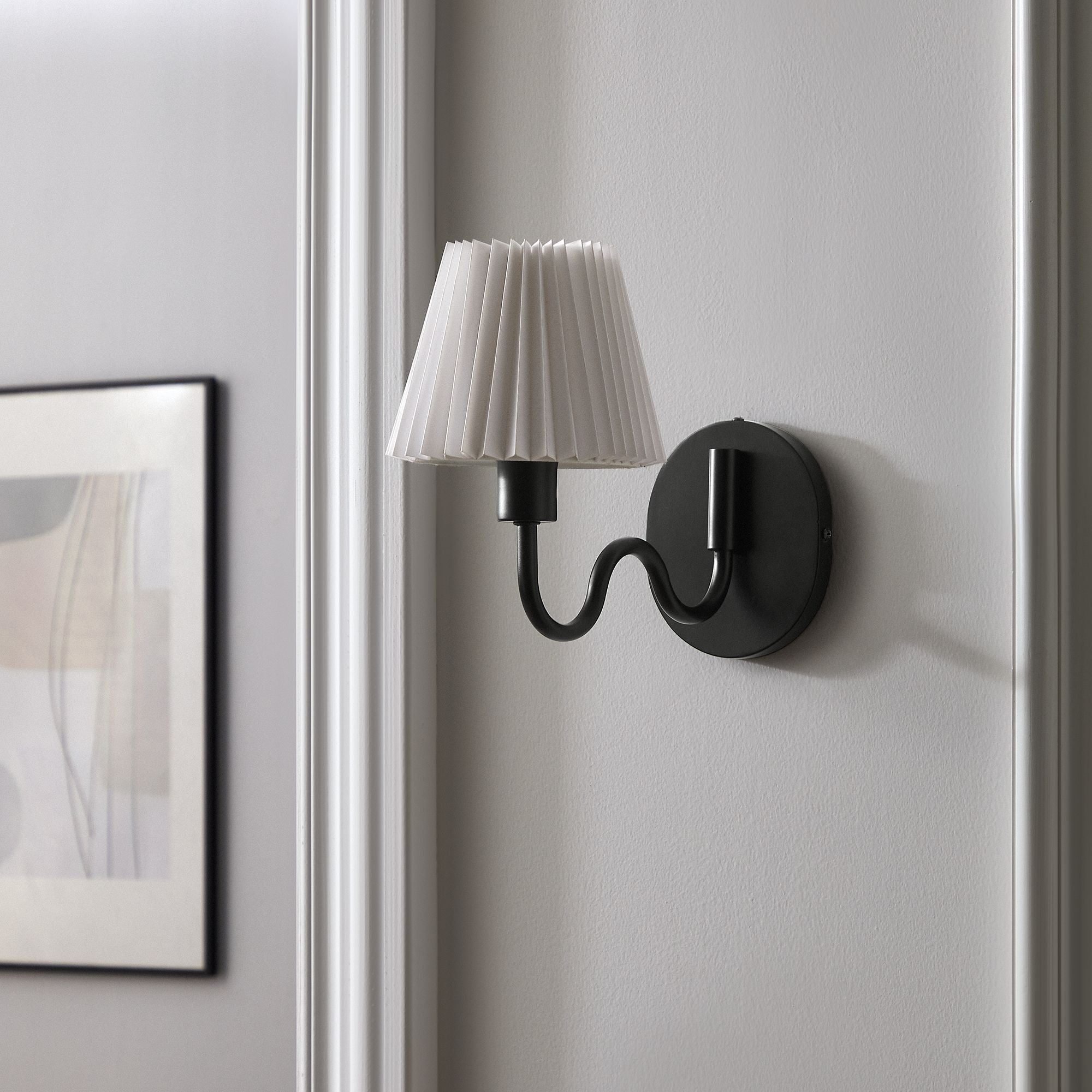 Modway Wave Squiggle Arm Wall Sconce