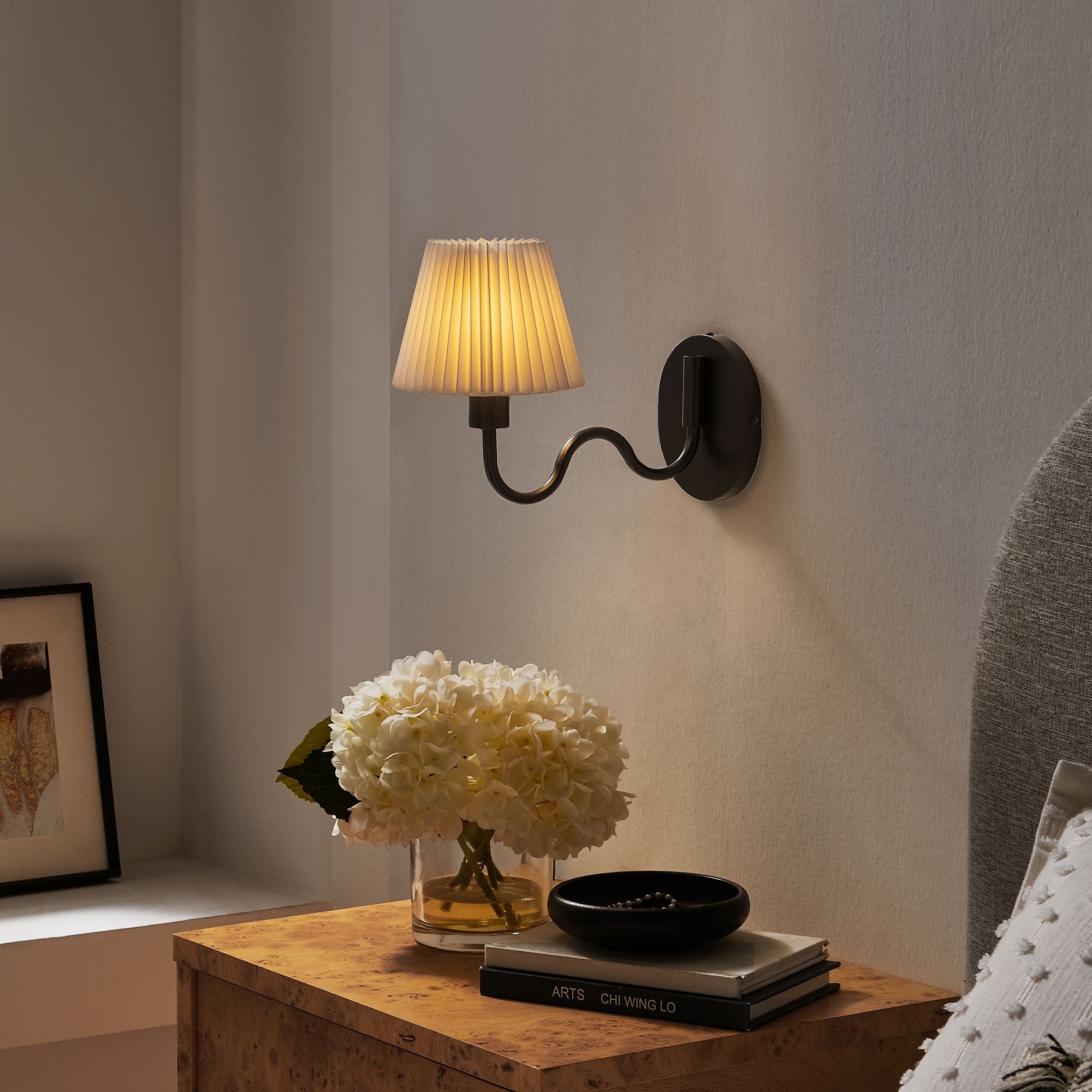 Modway Wave Squiggle Arm Wall Sconce