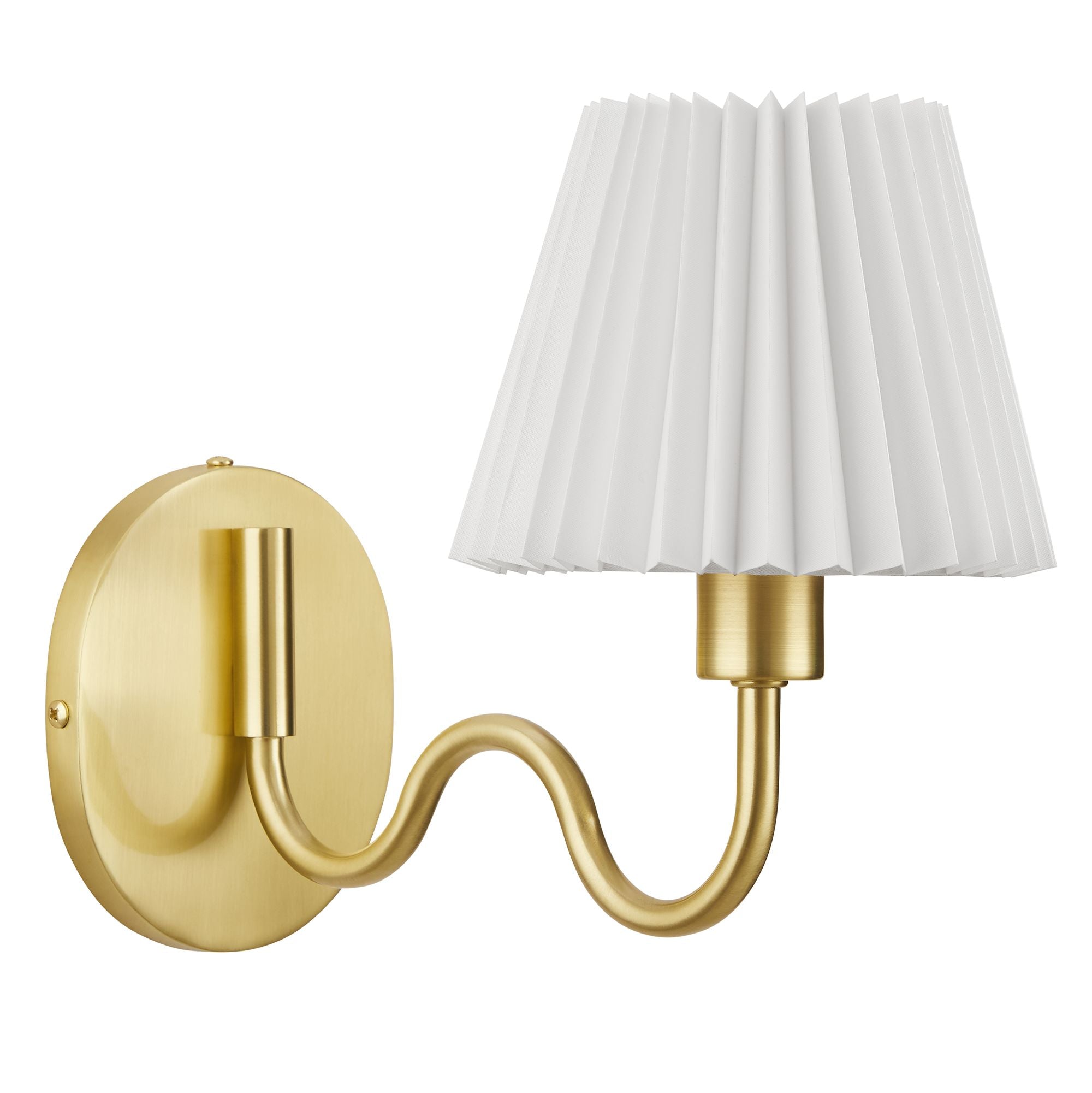 Modway Wave Squiggle Arm Wall Sconce