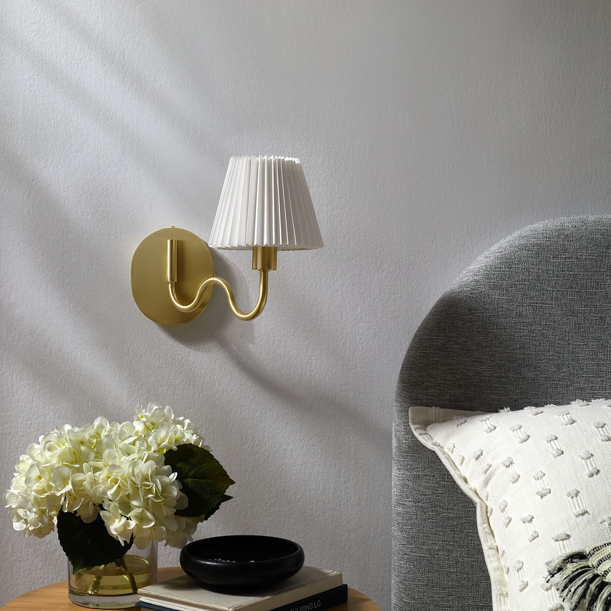 Modway Wave Squiggle Arm Wall Sconce