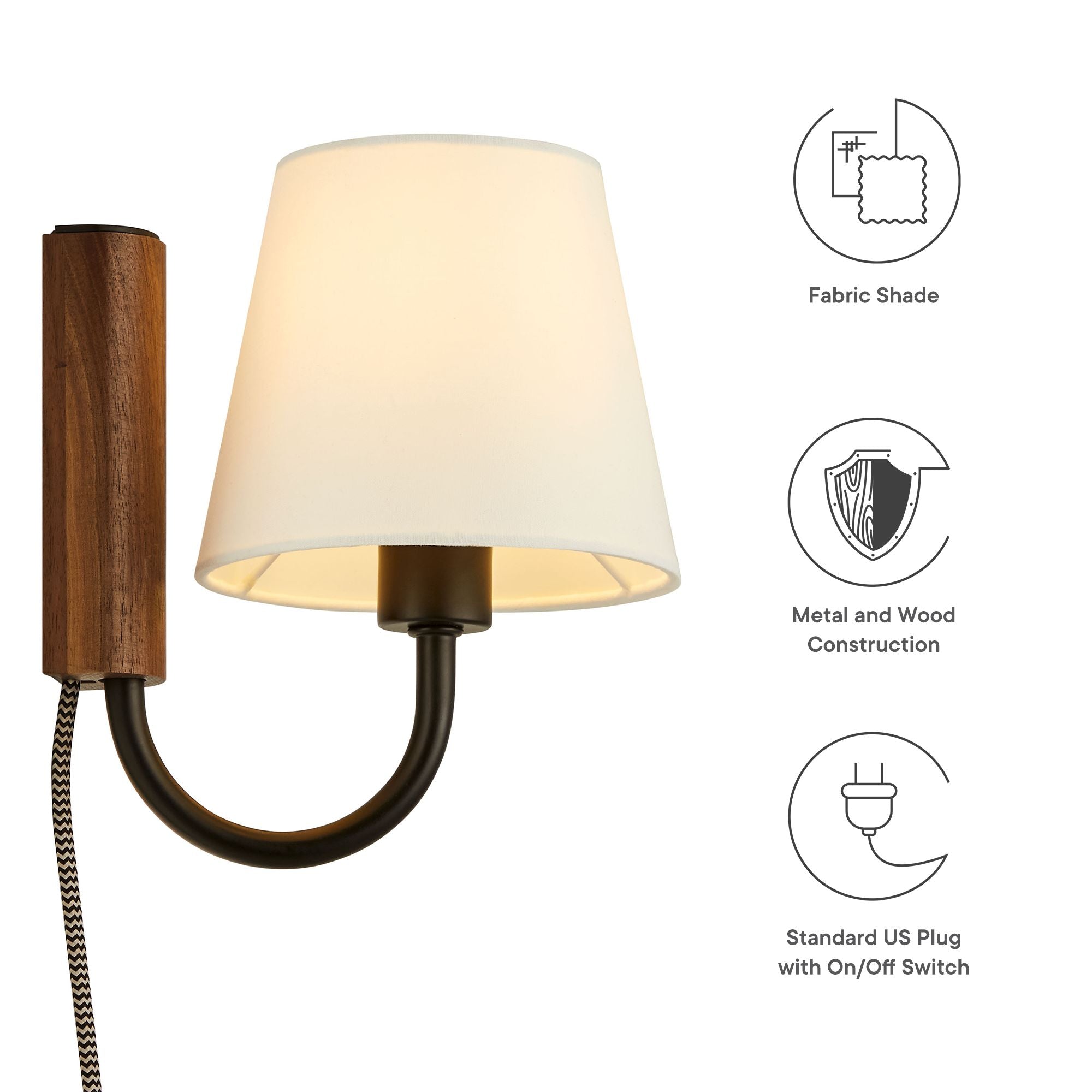 Modway Sunlit Swivel Wall Sconce