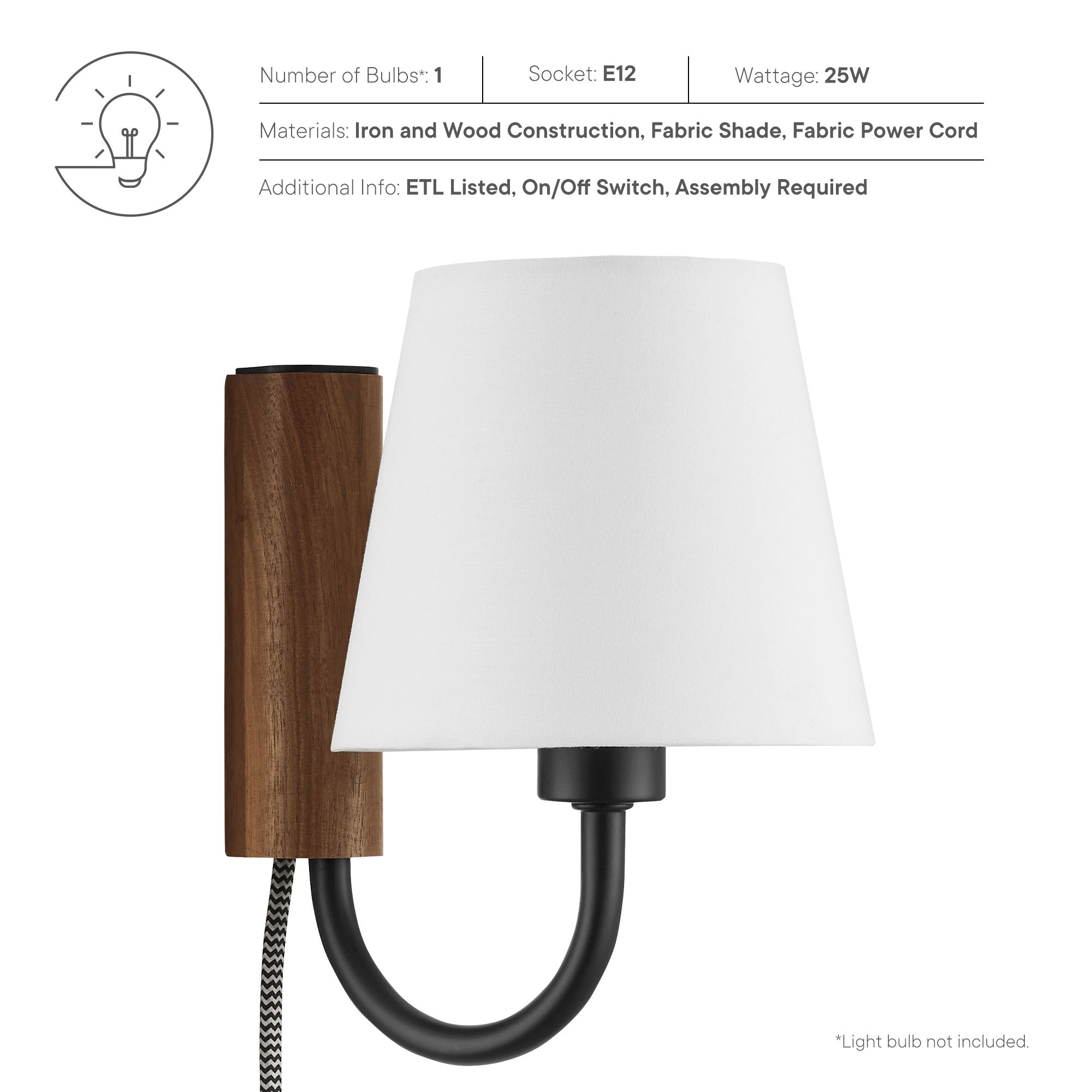 Modway Sunlit Swivel Wall Sconce