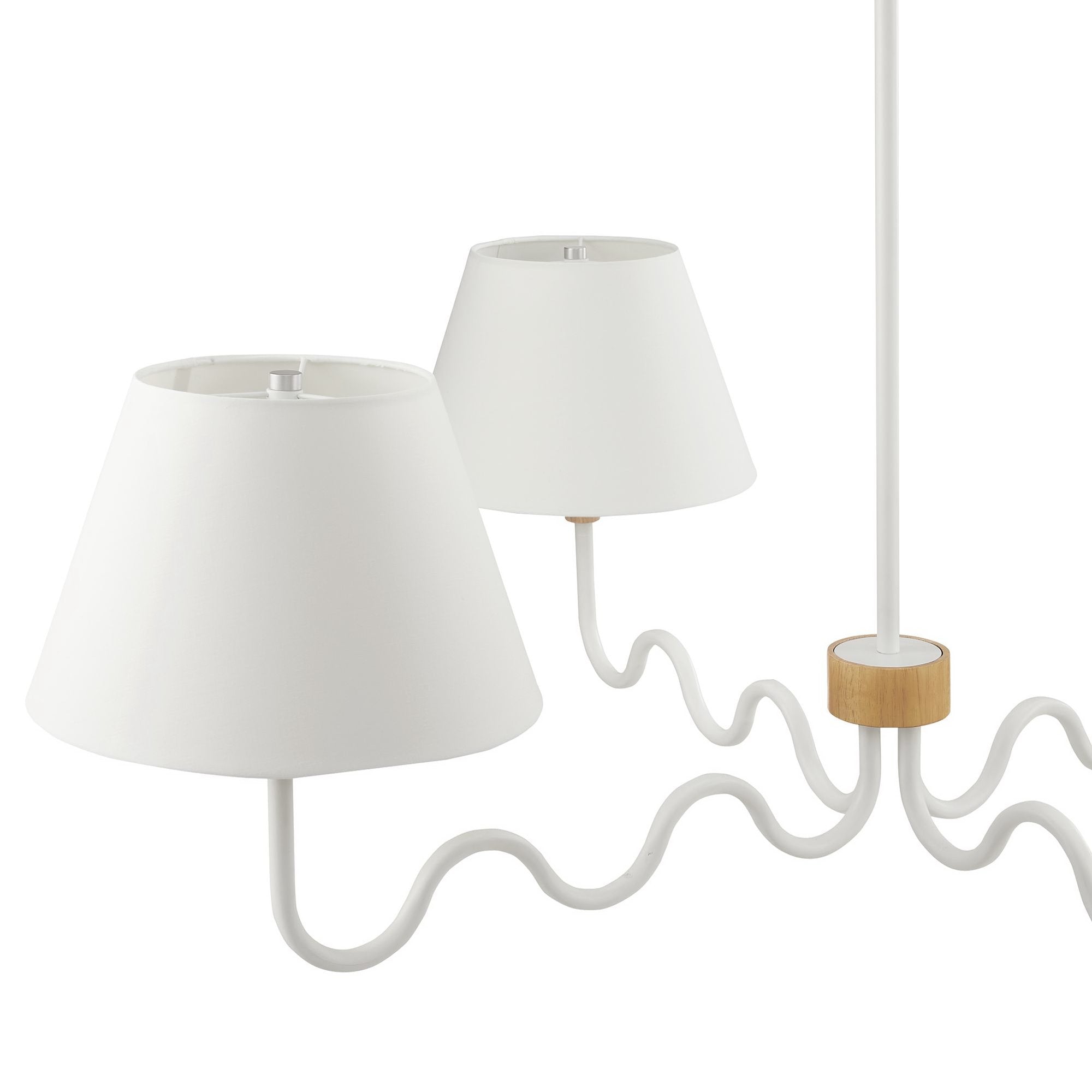 Modway Sunlit Squiggle 4-Arm Pendant Light