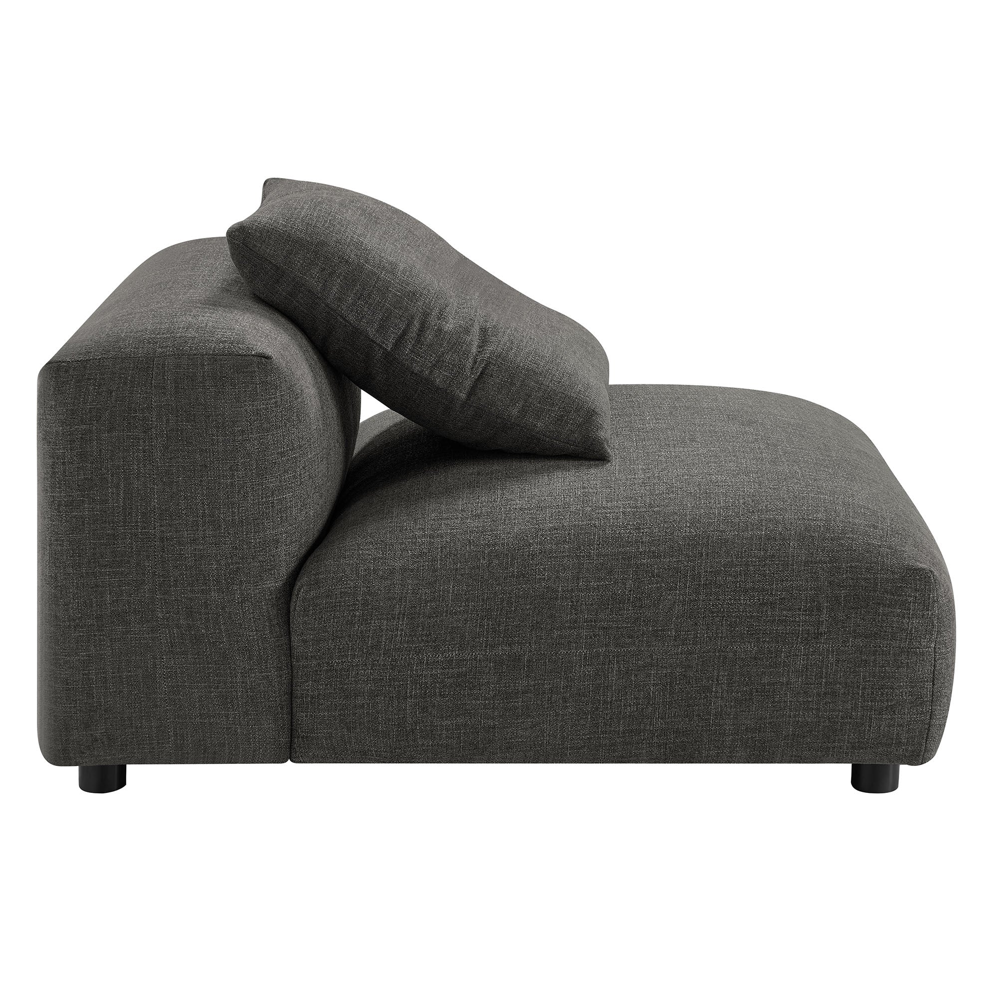 Modway Solace 3-Piece Modular Upholstered Fabric Sofa