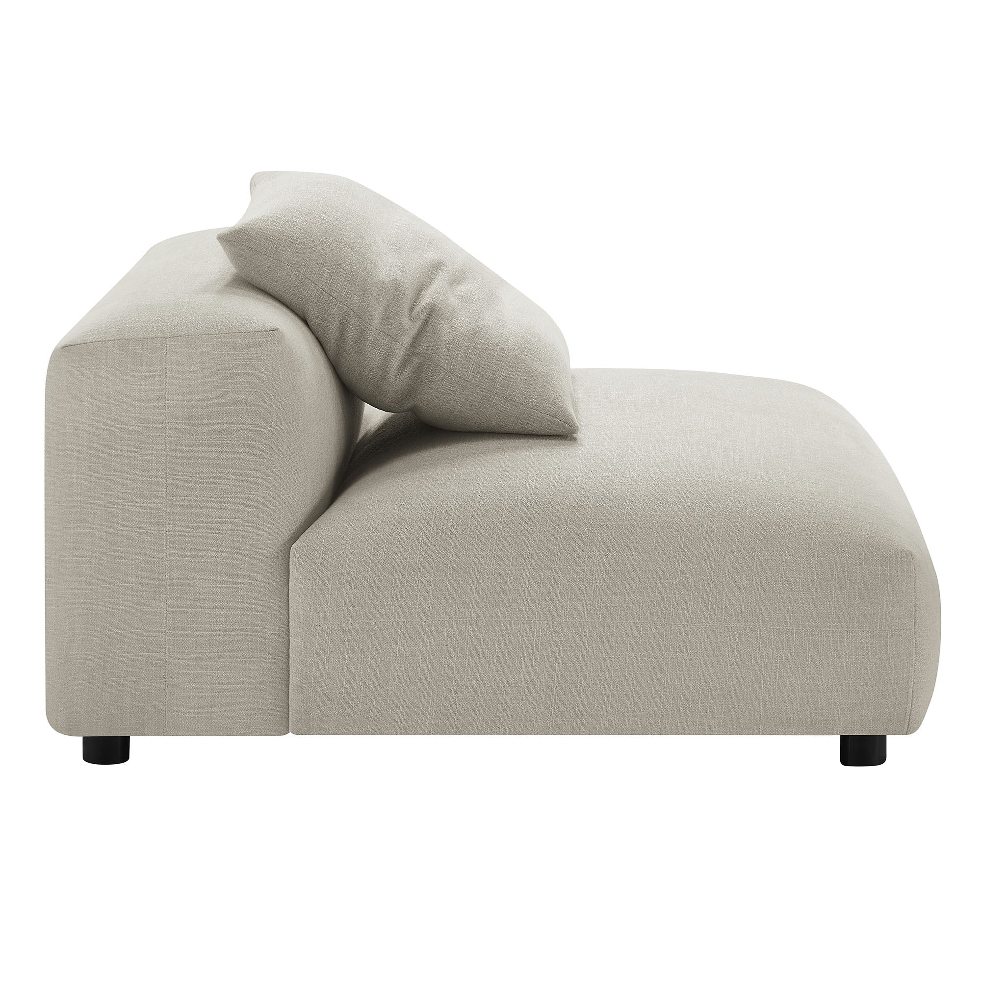 Modway Solace 2-Piece Modular Upholstered Fabric Sofa
