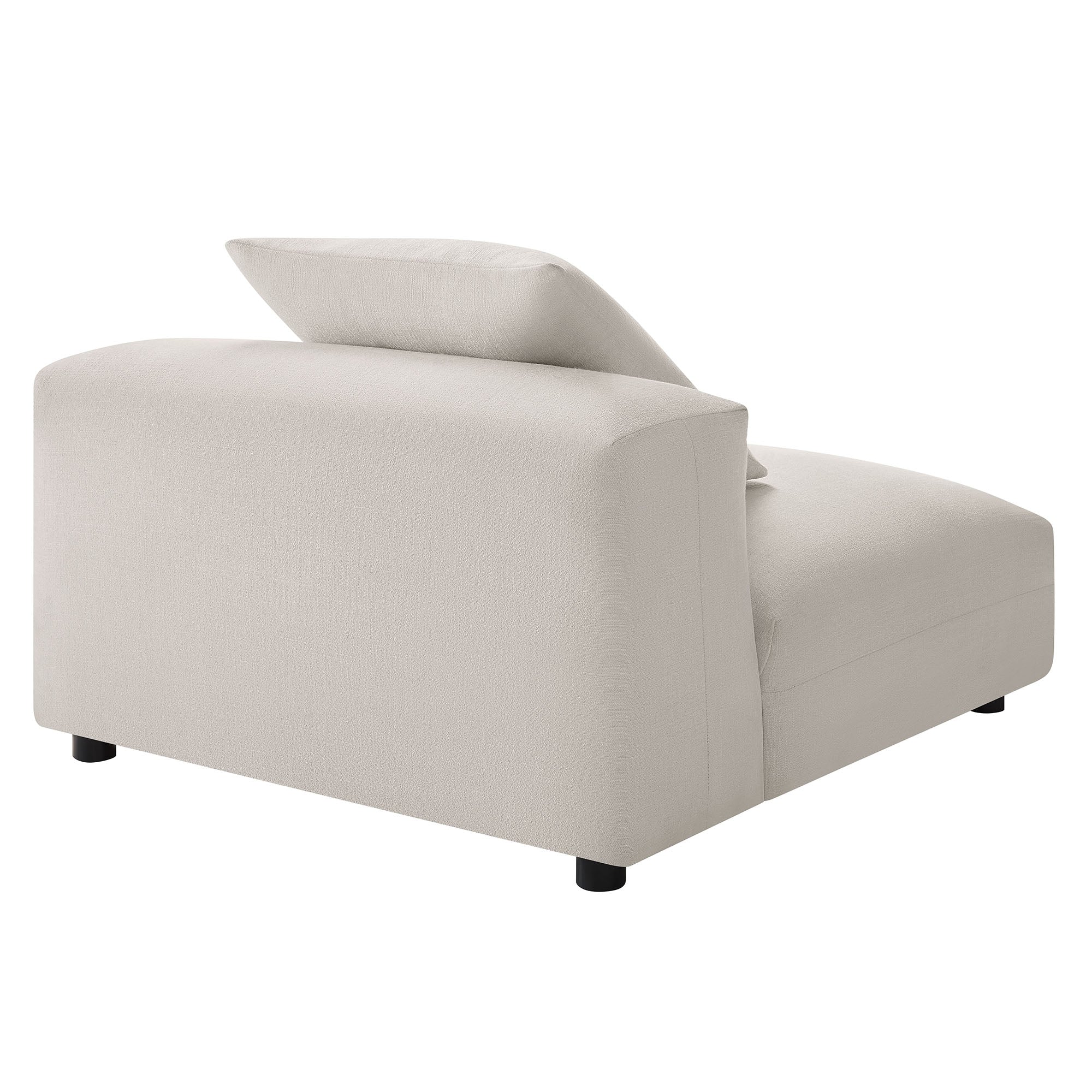 Modway Solace Modular Upholstered Fabric Armless Chair