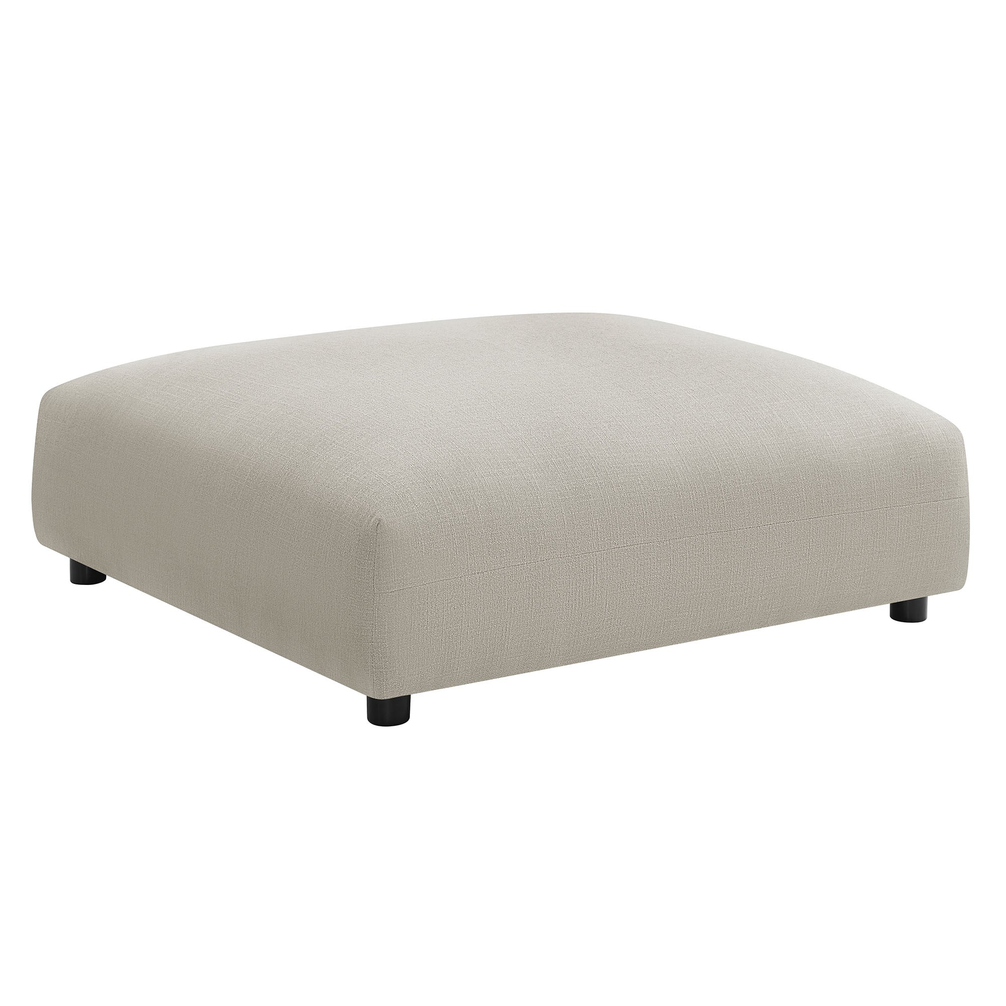 Modway Solace 4-Piece Modular Upholstered Fabric Sectional Sofa