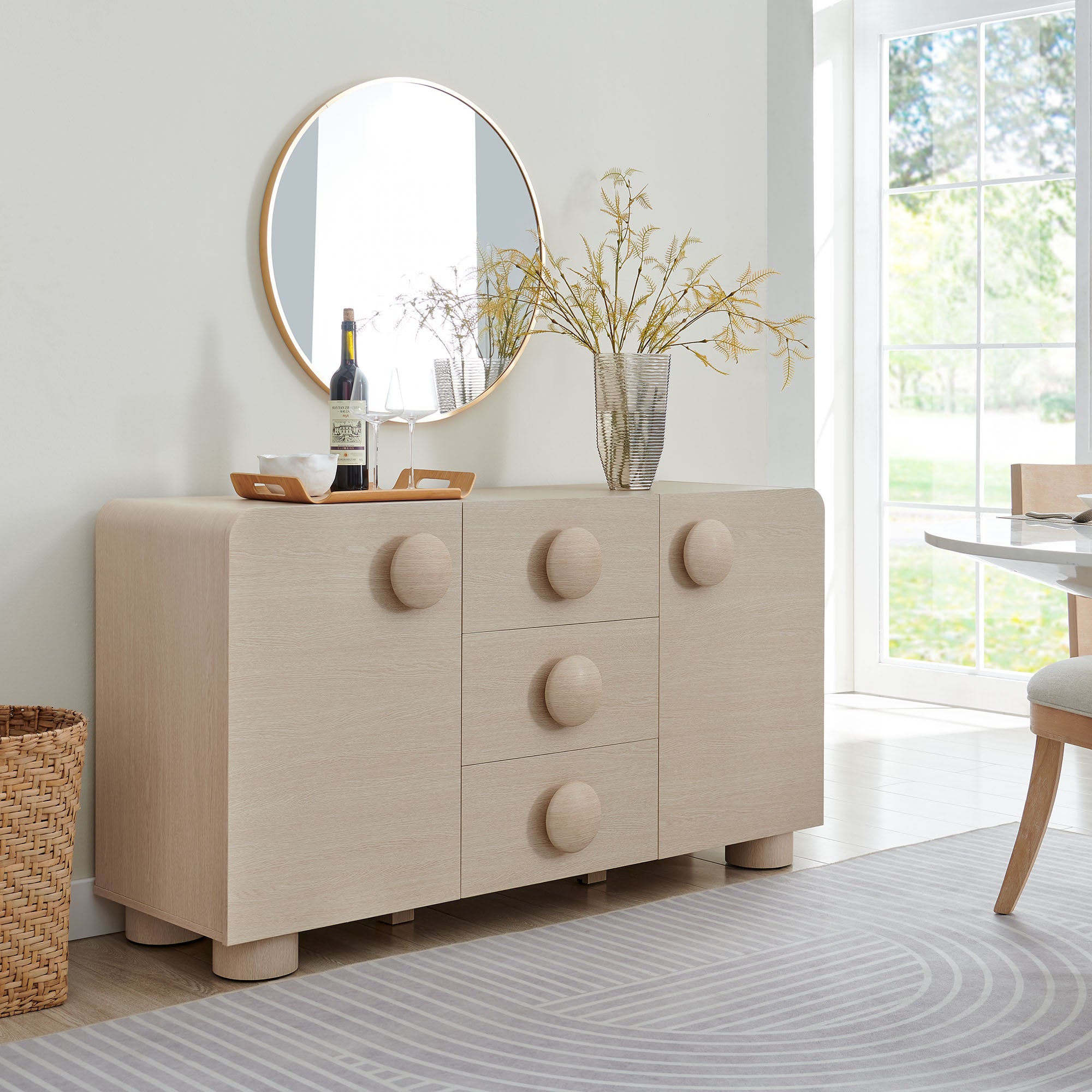 Modway Sonnet 57" Sideboard Storage Cabinet