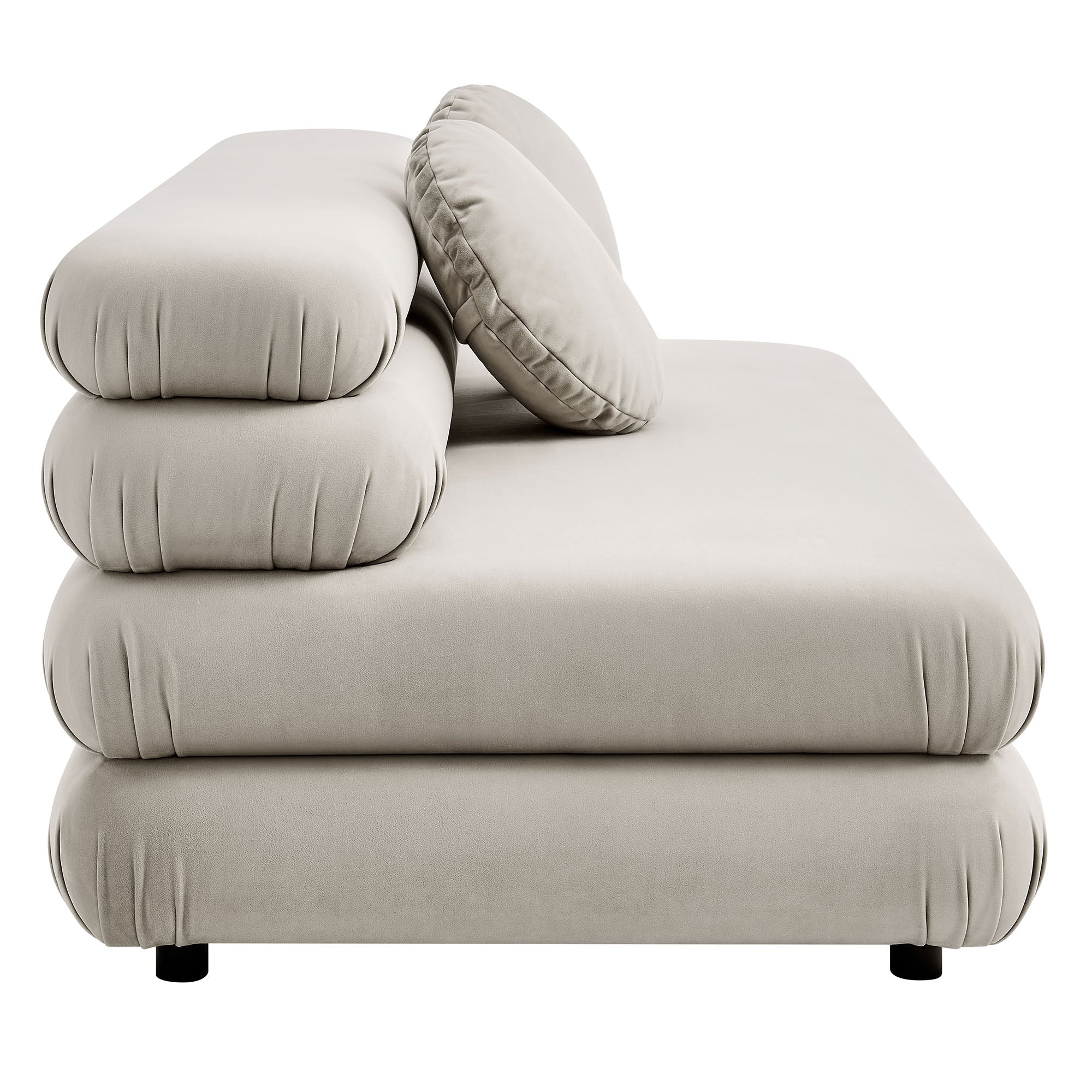 Modway Jubilee Modular Performance Velvet Armless Loveseat